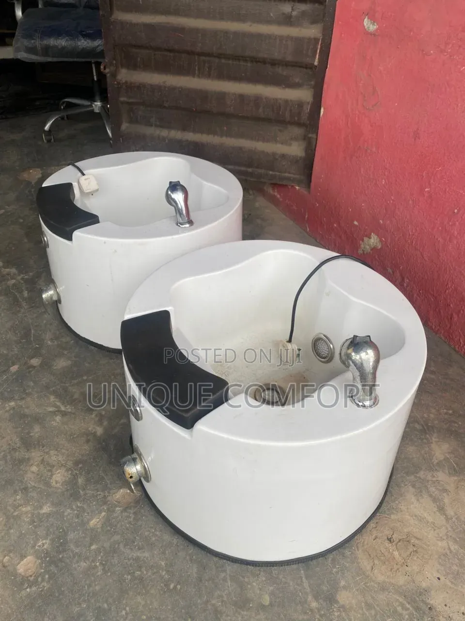 Foreign Used Ceramic Electric Massage Pedicure Bowl Each for
