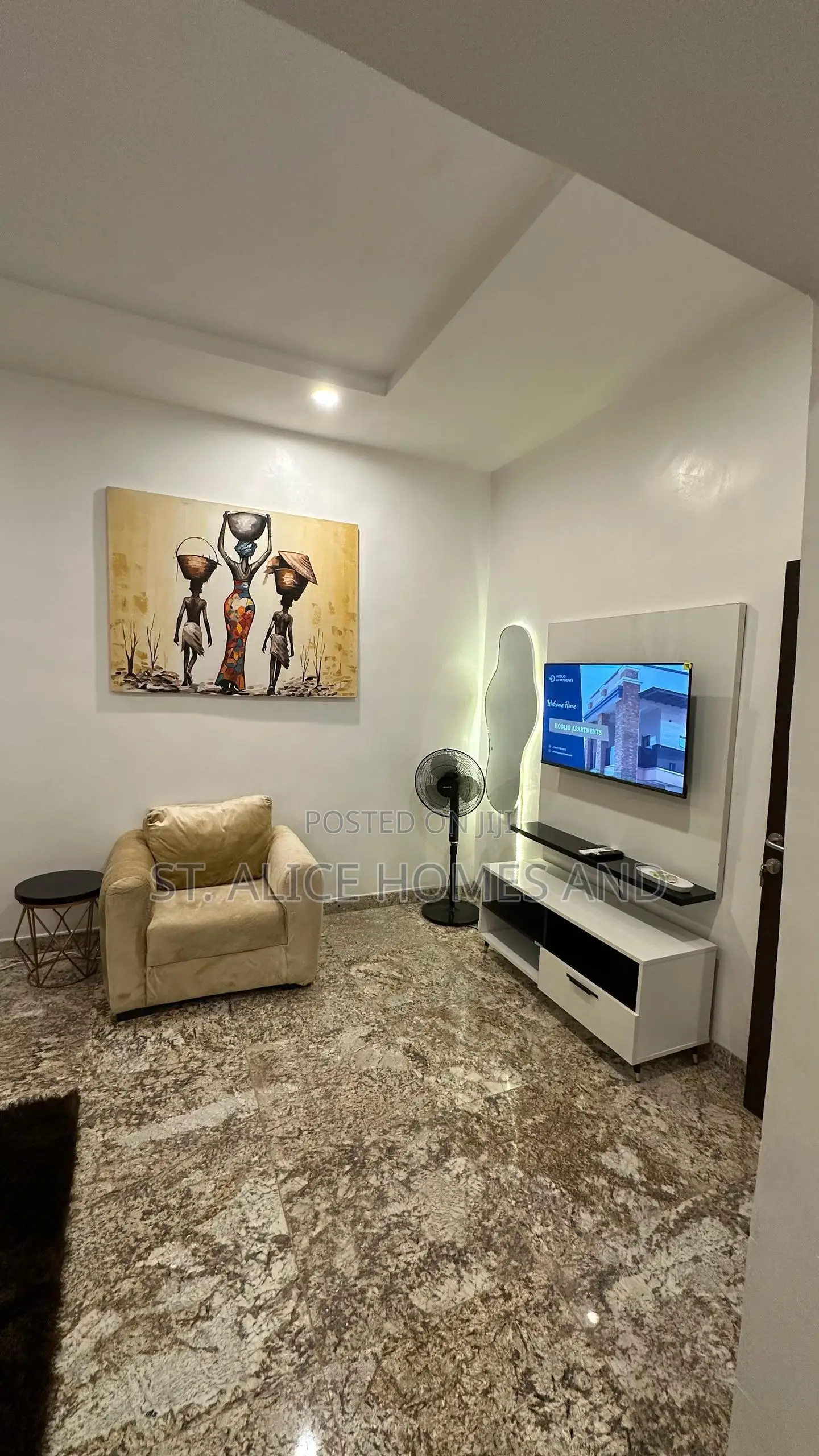Hoolio_apartment One Bedroom Apartment 101, Mabushi, Abuja