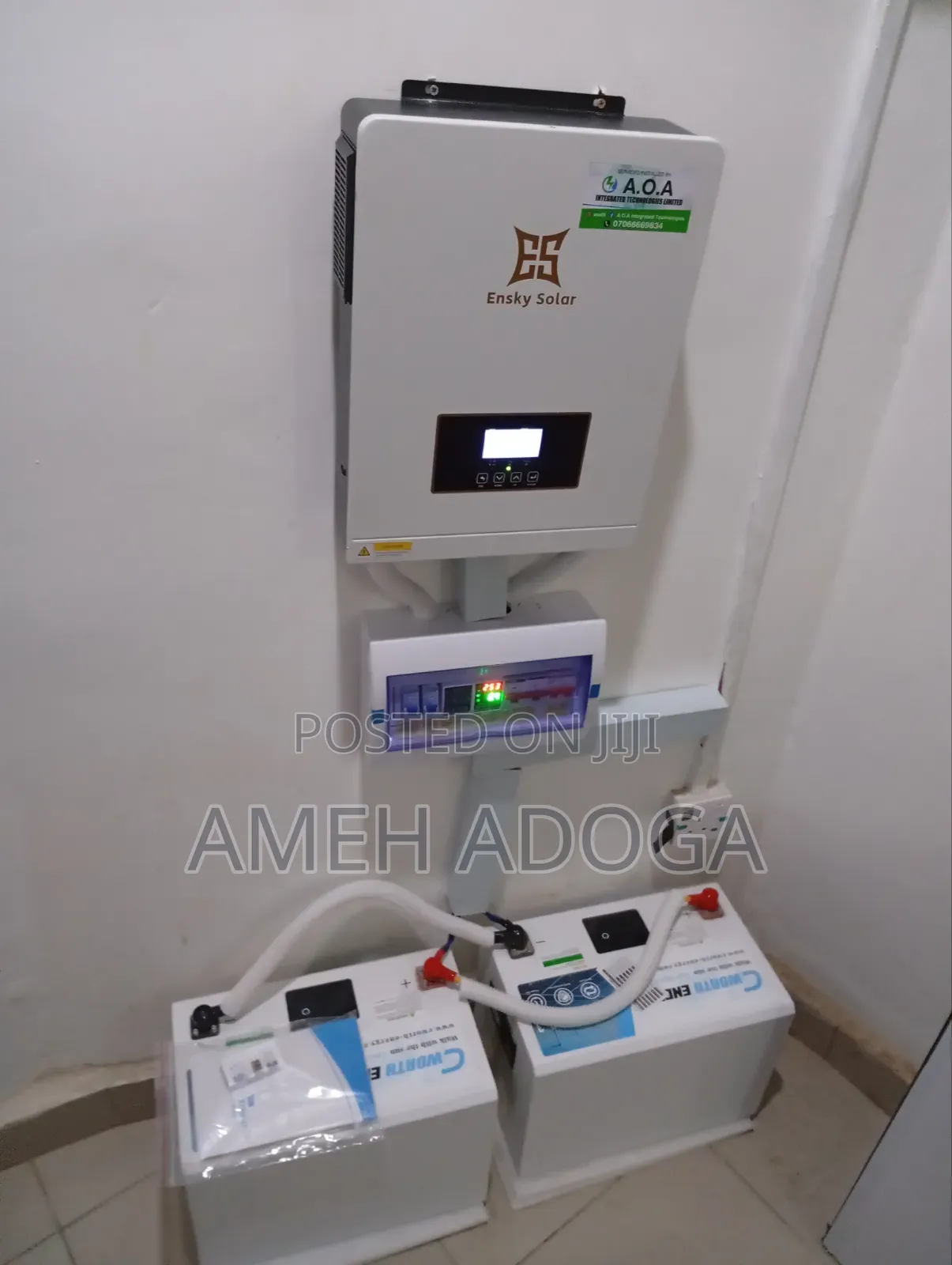 Ensky 1.6kw 12v Hybrid Inverter With 80a MPPT