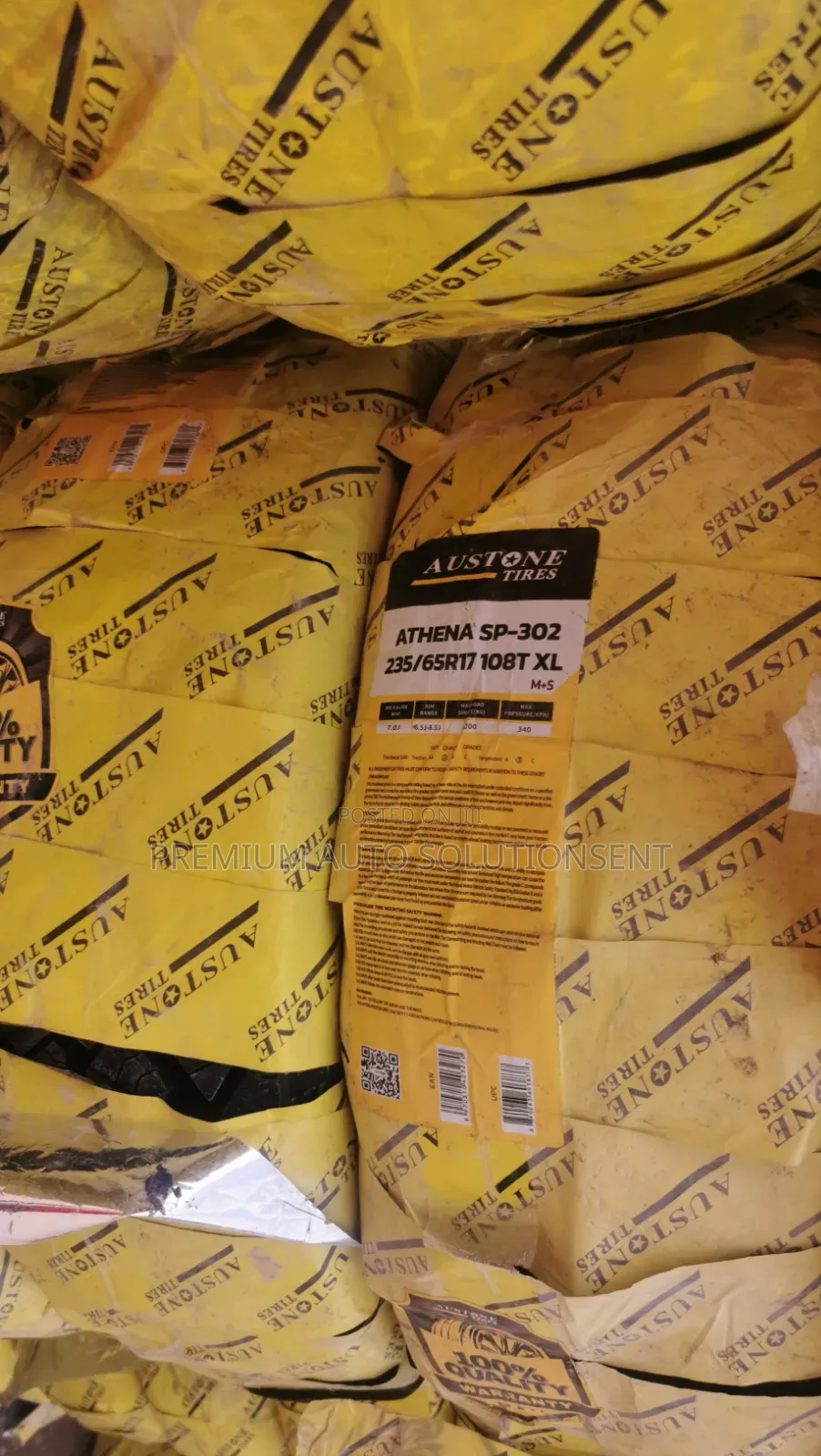 Brand New 235/65r17 Austone