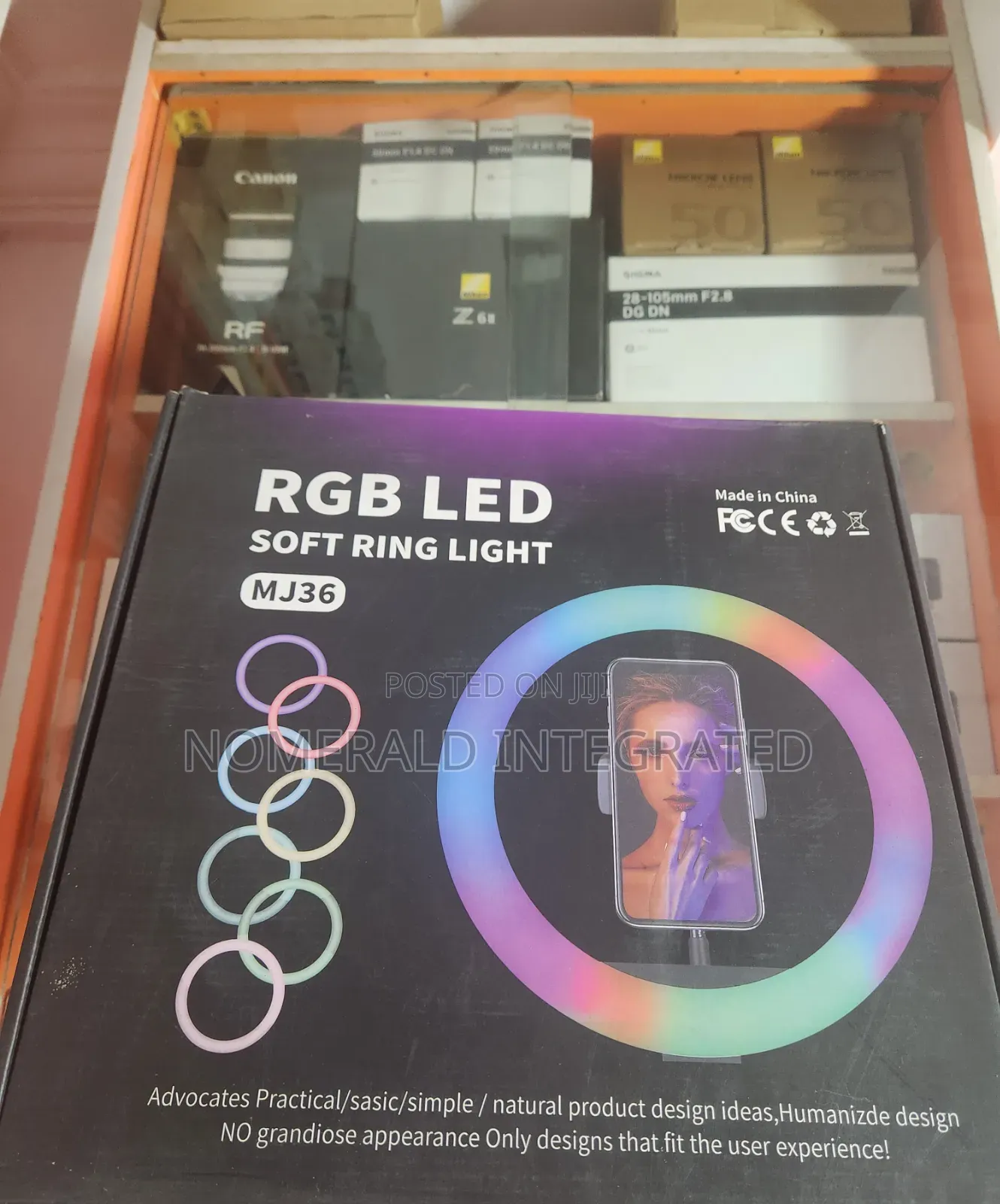 Mj36 RGB Soft Ring Light