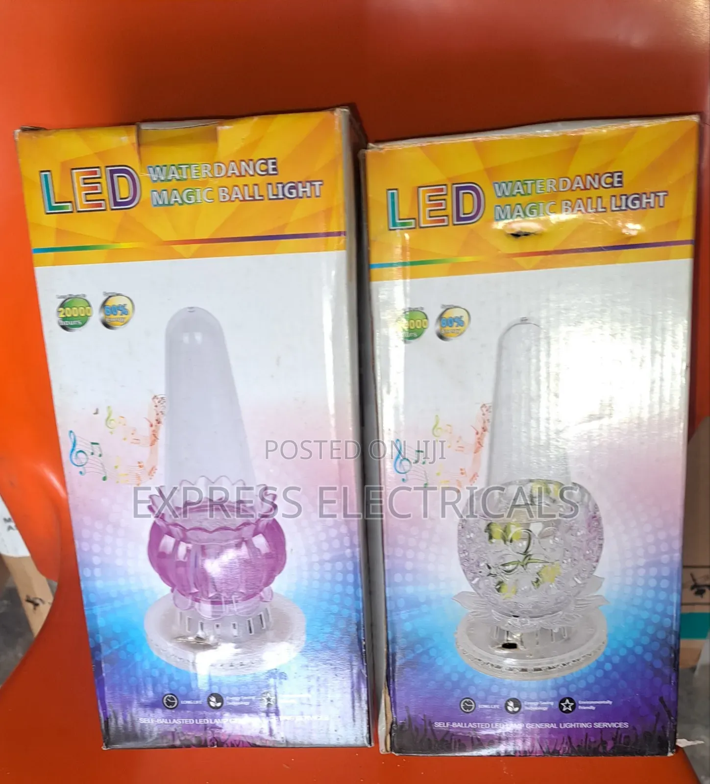 Brand New Led Water Dance Magic Ball Light With Color Changing