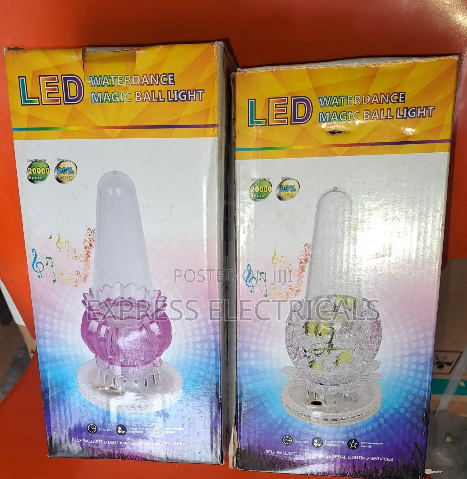 Brand New Led Water Dance Magic Ball Light With Color Changing