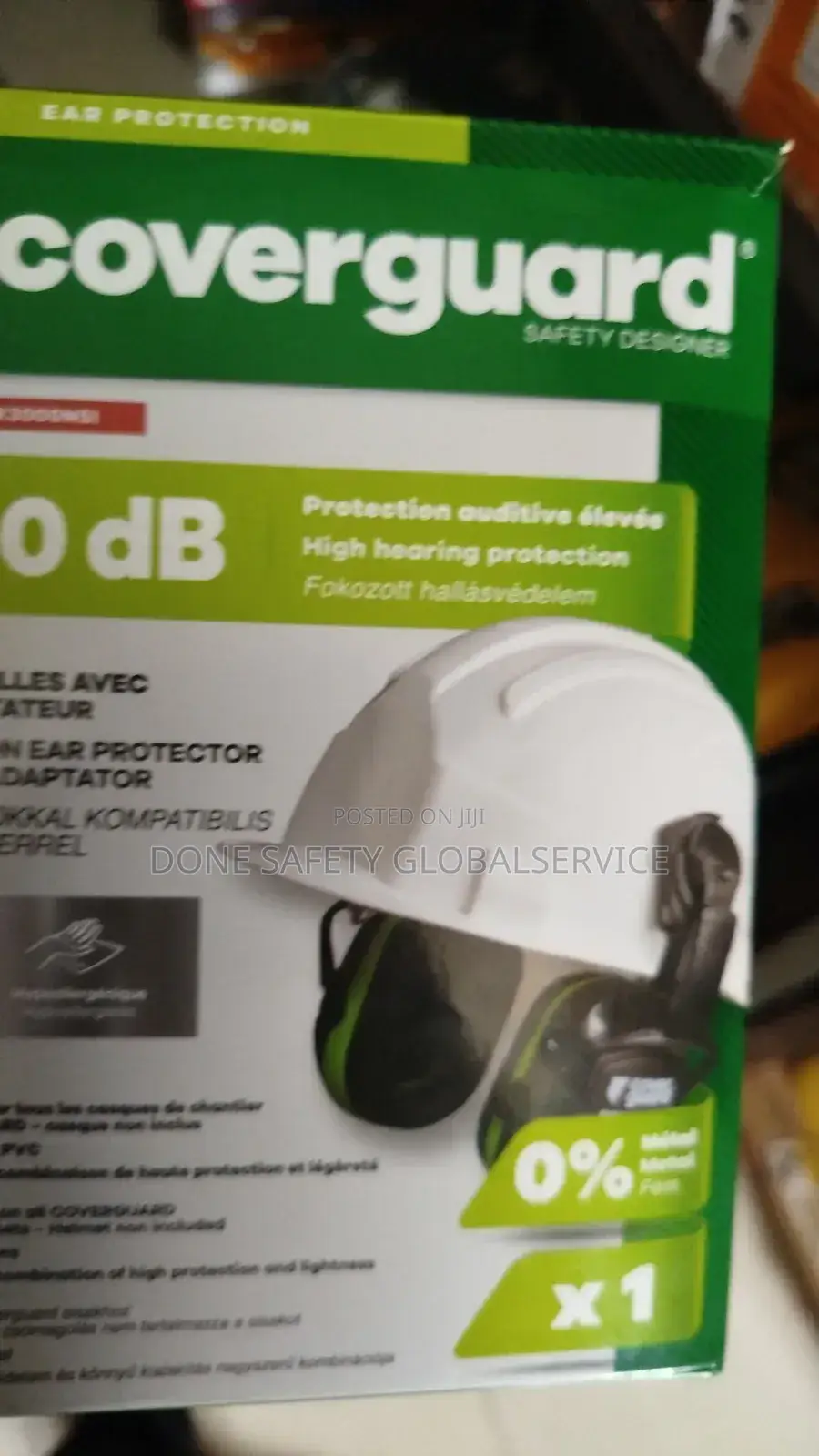 Clip-on Ear Protector With Adaptor