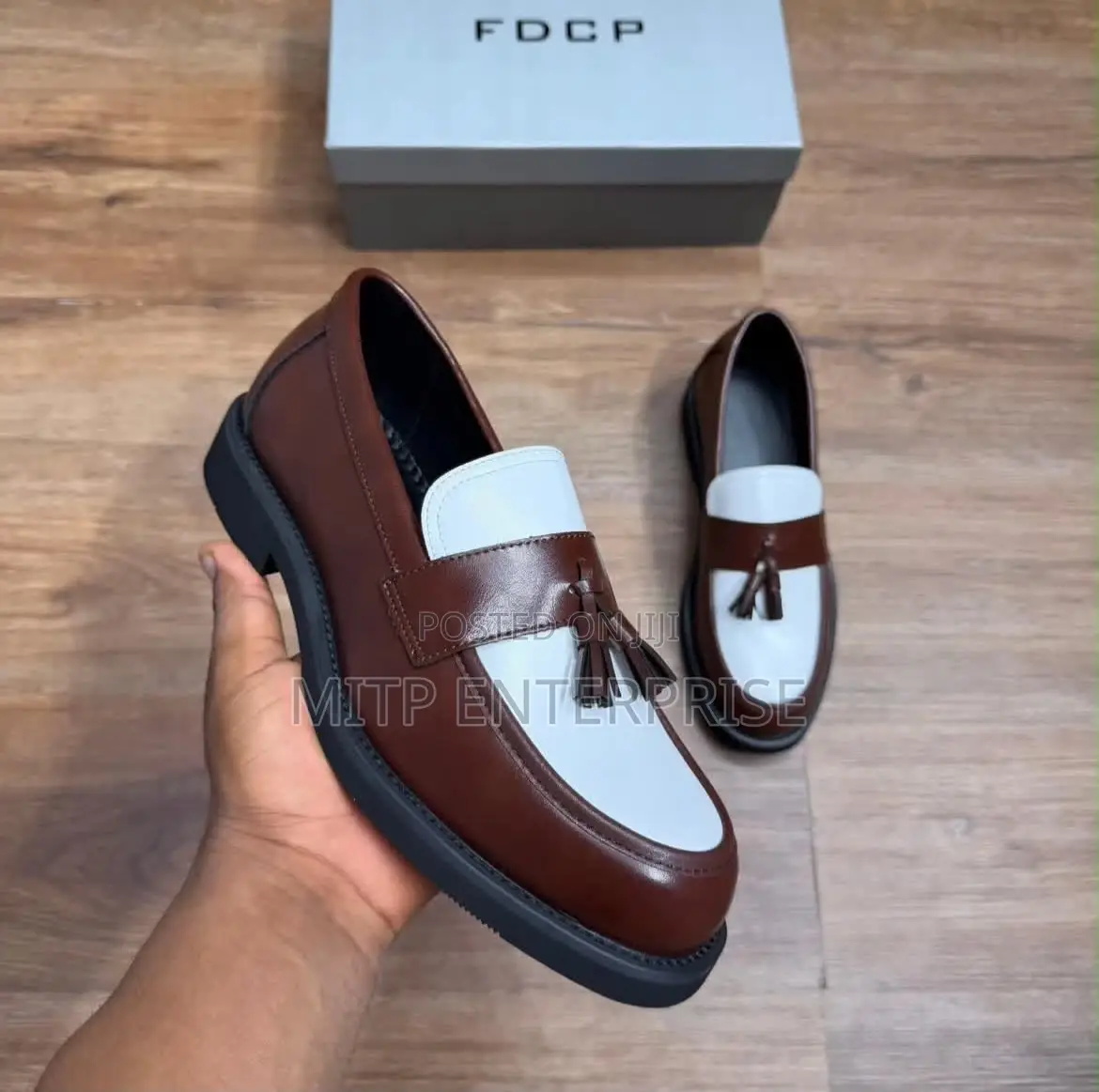 FCDP Two-Tone Penny Loafers