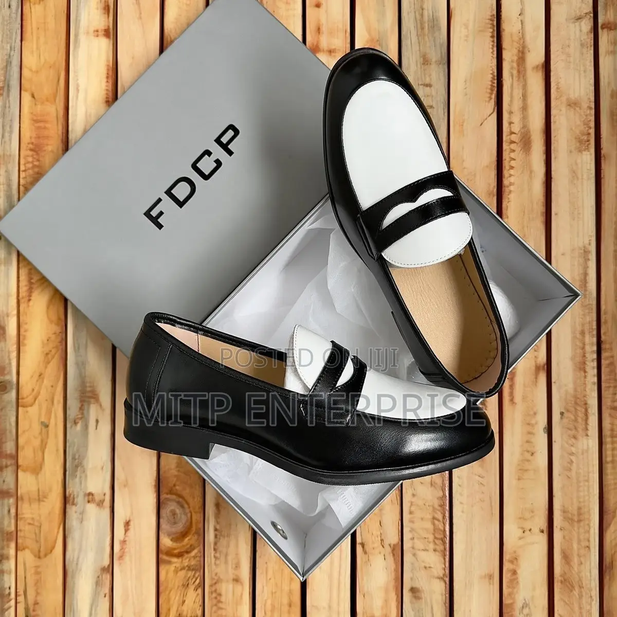 FCDP Two-Tone Penny Loafers