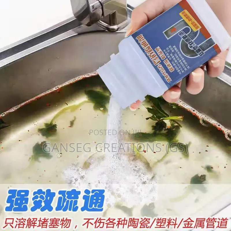 Anti-Clog Pipe Cleaner Deodorizer for Kitchen, Toilet, and Bathroom