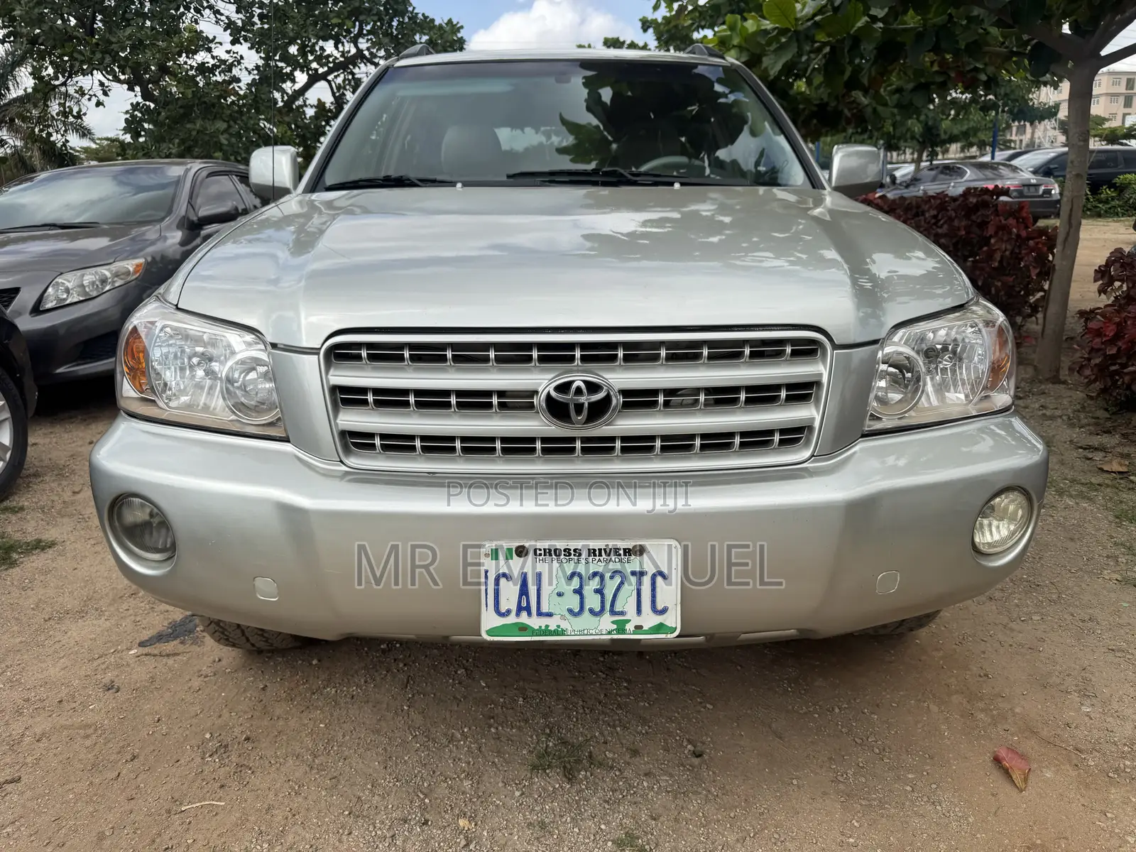 Toyota Highlander V6 FWD 2003 Silver