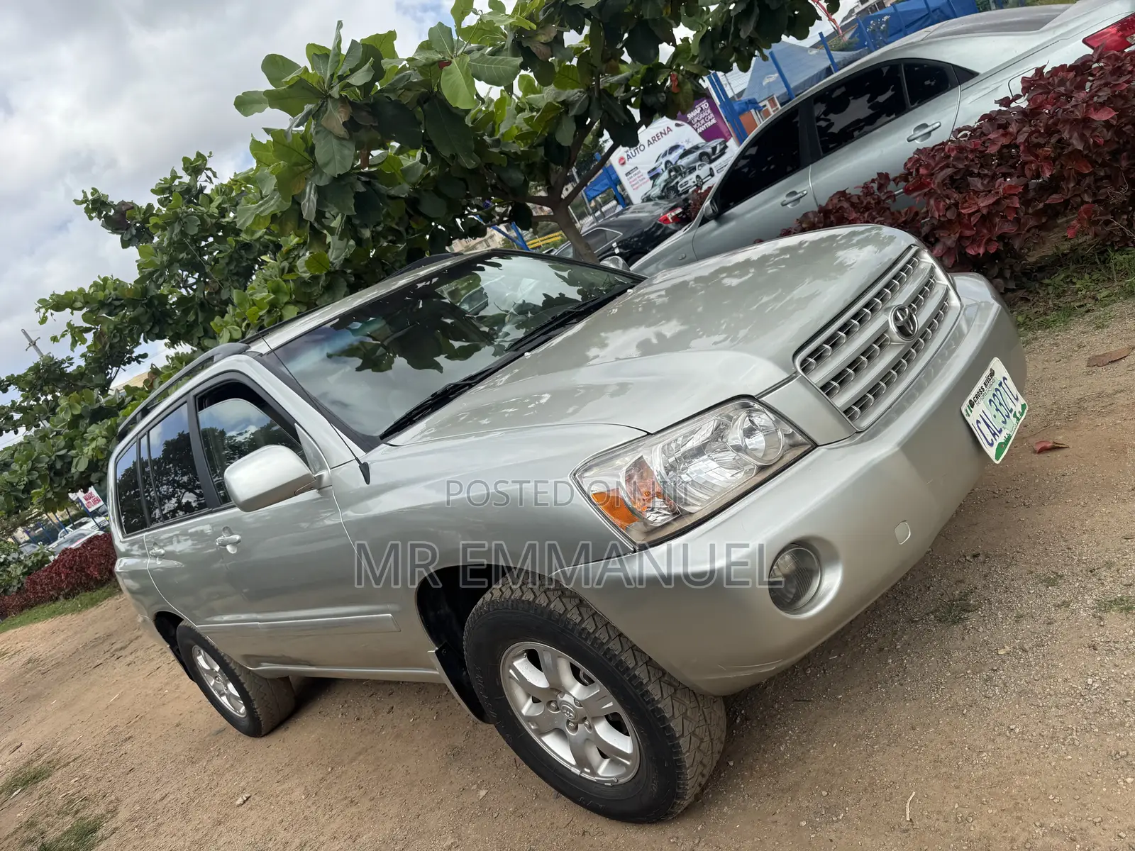 Toyota Highlander V6 FWD 2003 Silver