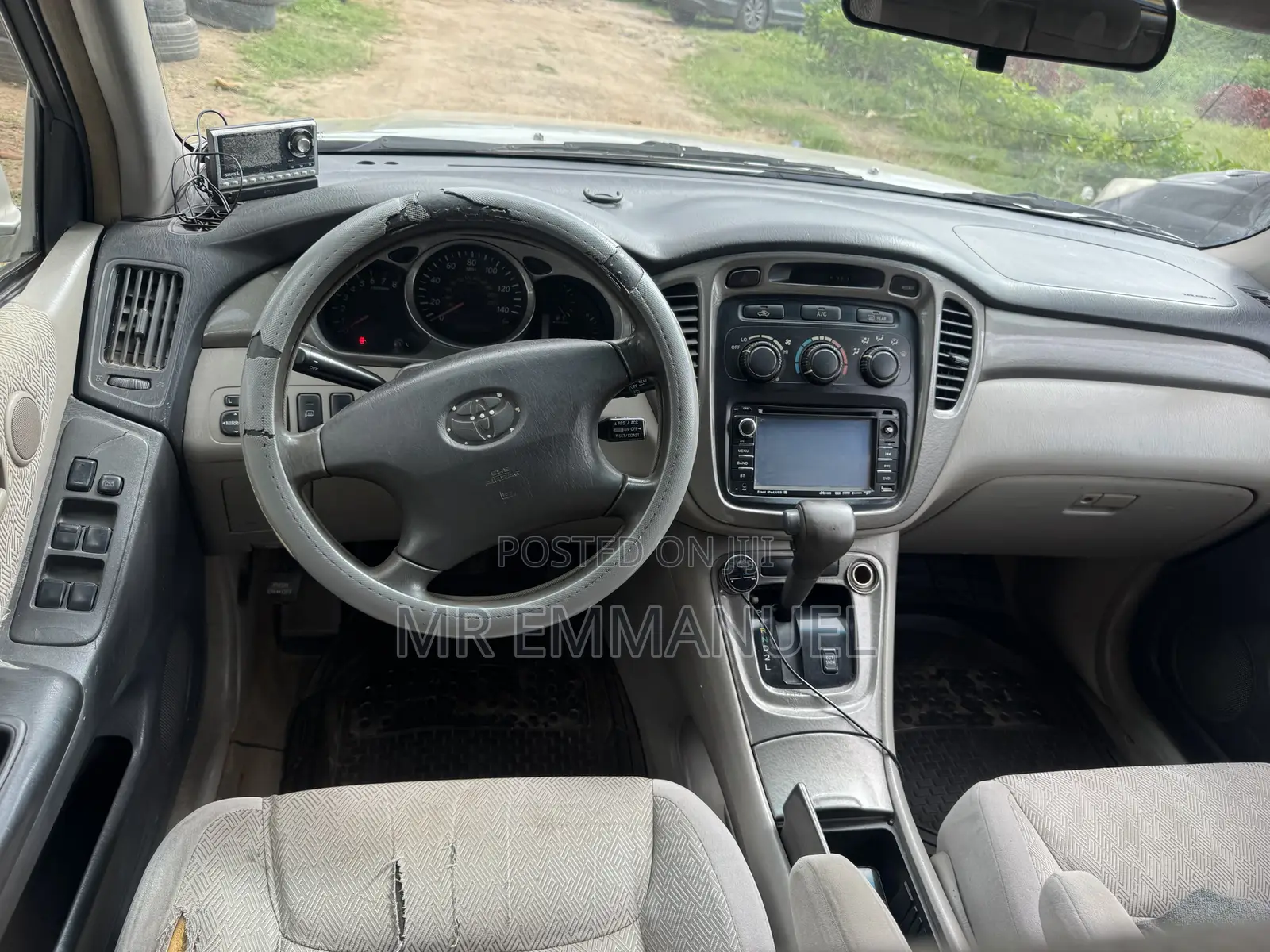 Toyota Highlander V6 FWD 2003 Silver