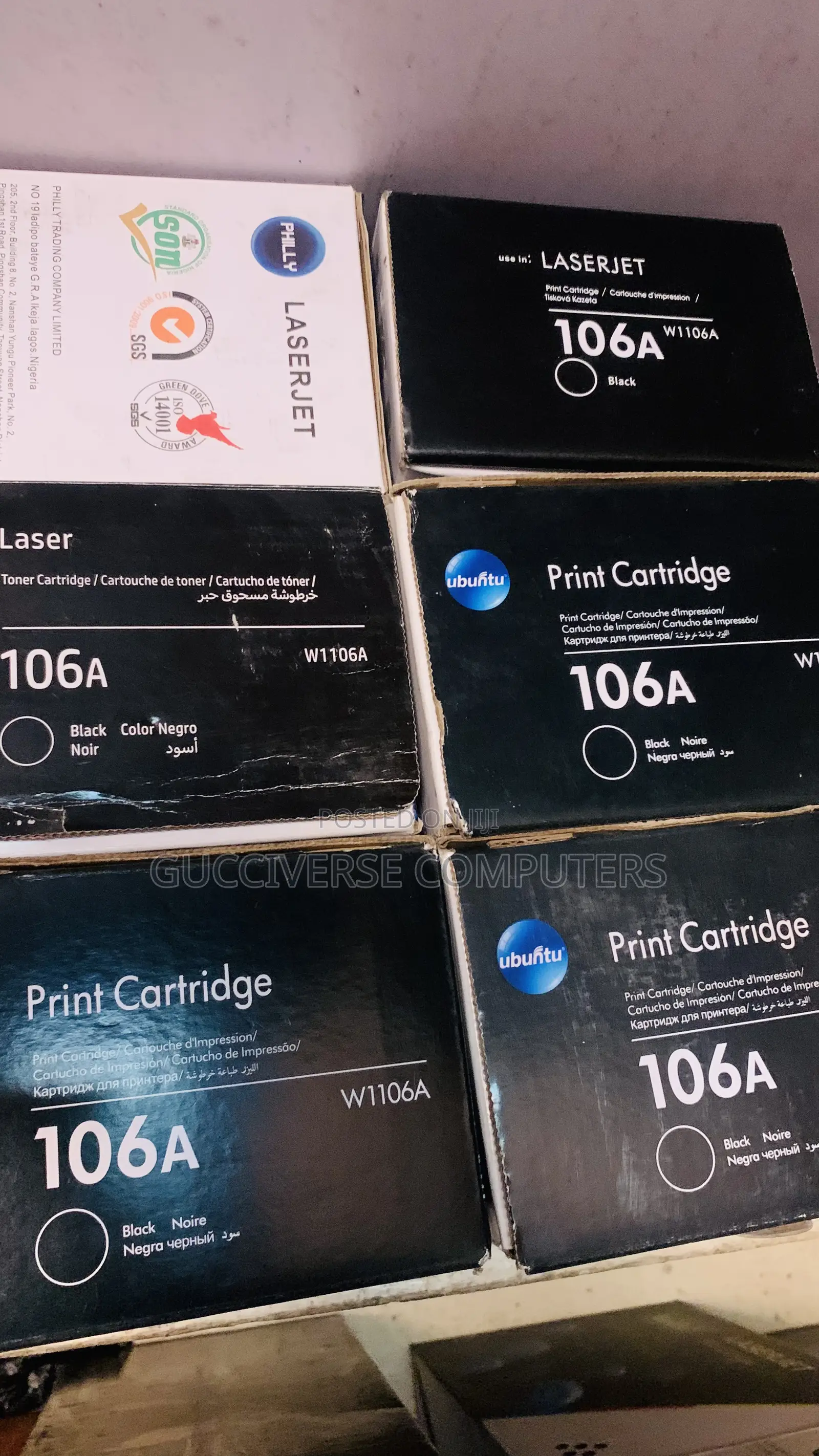 106a Laserjet Toner Cartridges