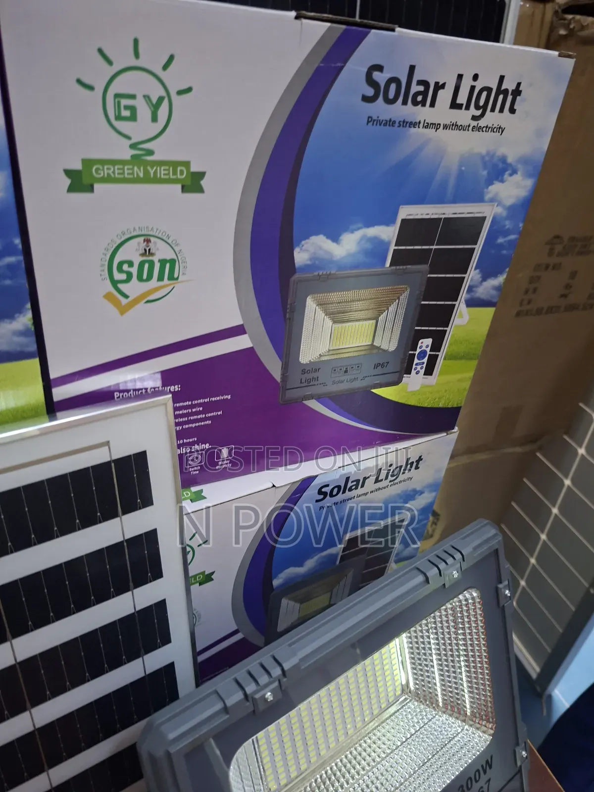 300w Solar Flood Light Good Quality