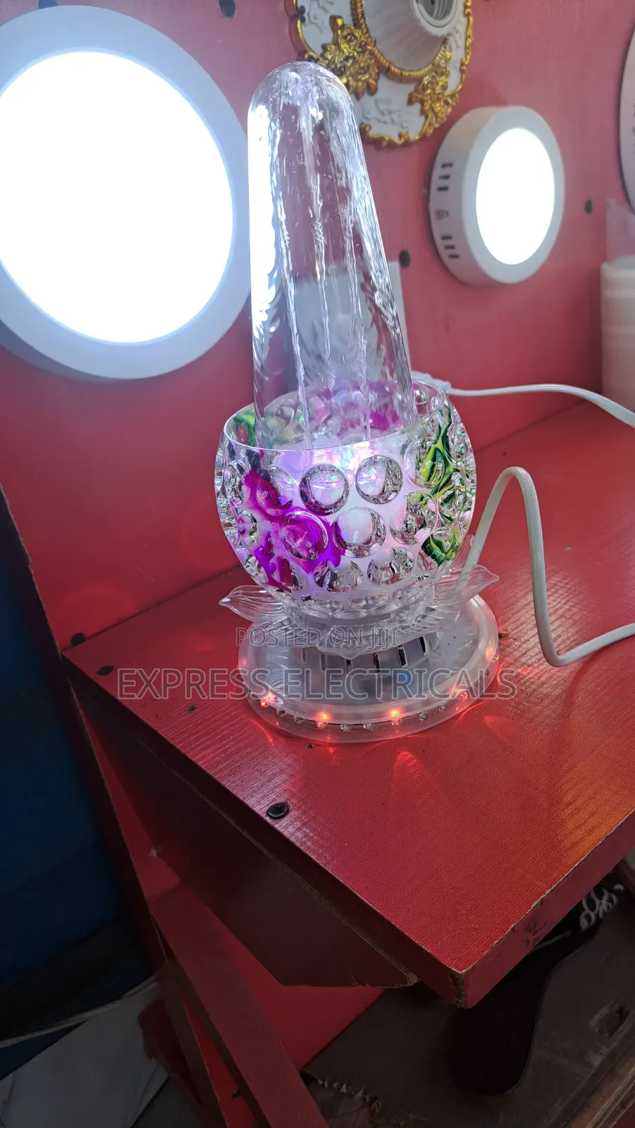 Brand New Led Water Dance Magic Ball Light With Color Changing