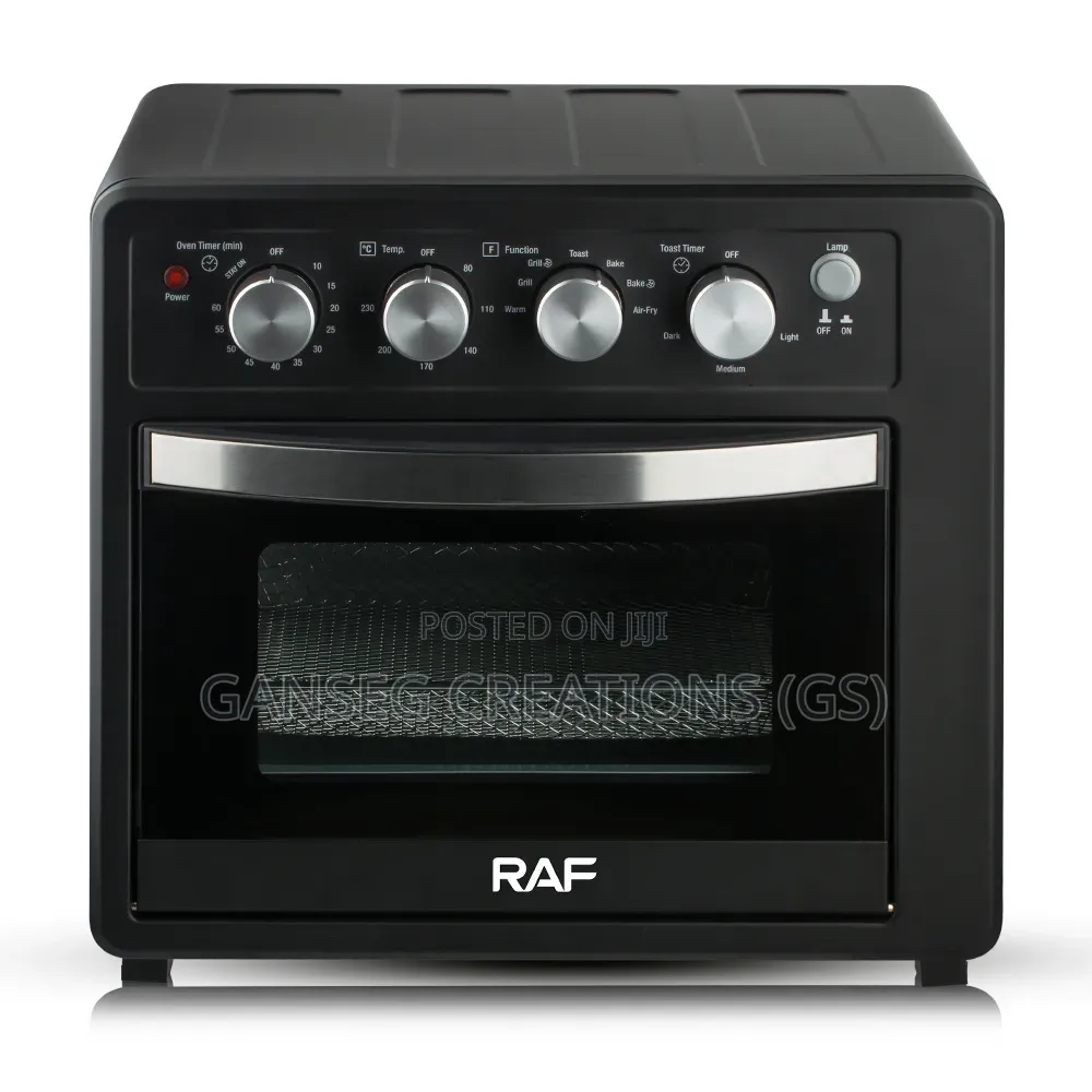 Raf 3-in-1 Electric Oven, Air Fryer Toaster – 25l Capacity Brand New