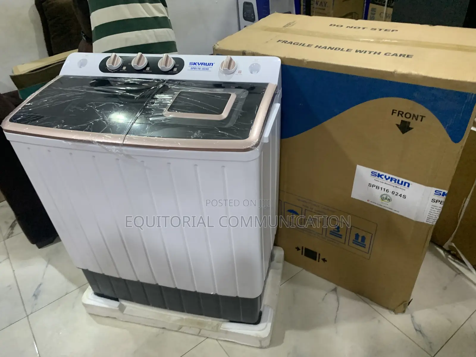 Skyrun Spb116-024s Durable Twin Tub 11kg Washer
