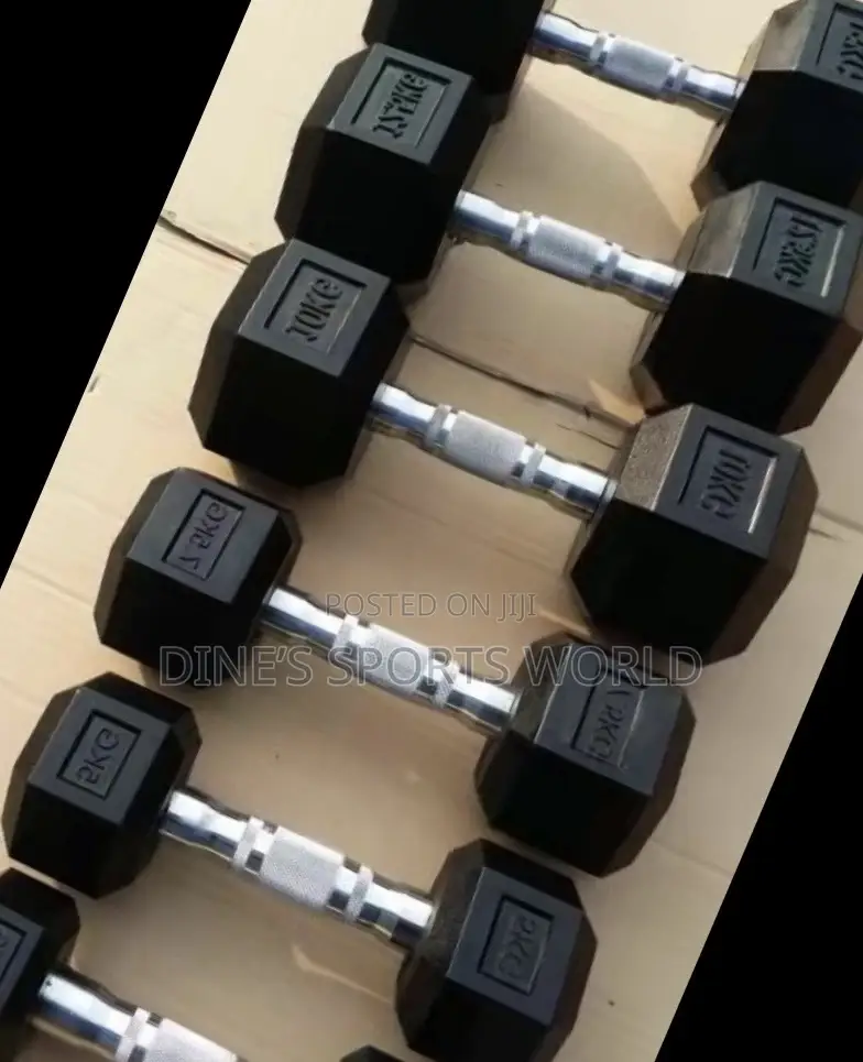 Hex Dumbbells 10kg