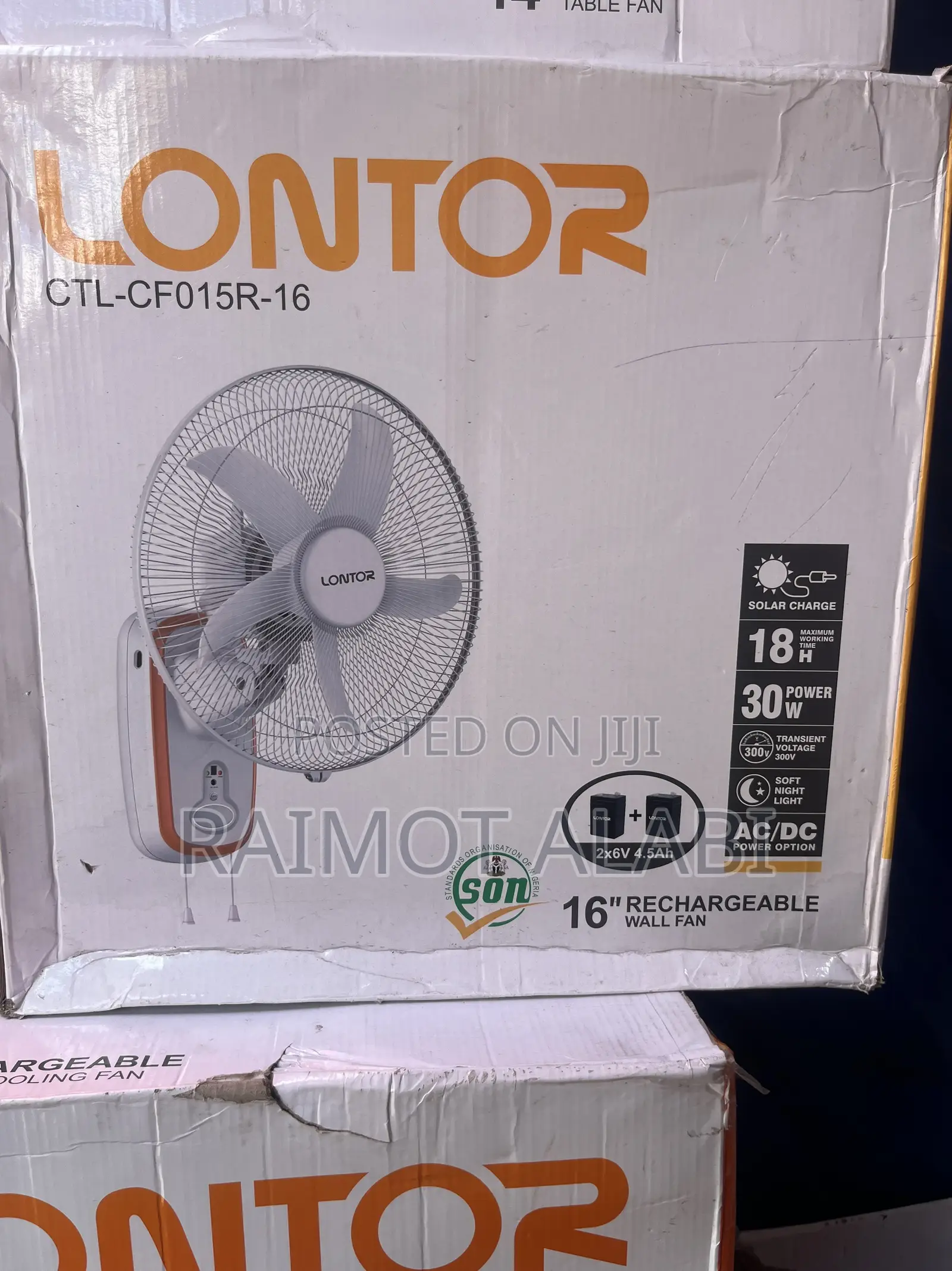 Lontor Rotating Wall Hanging Fan