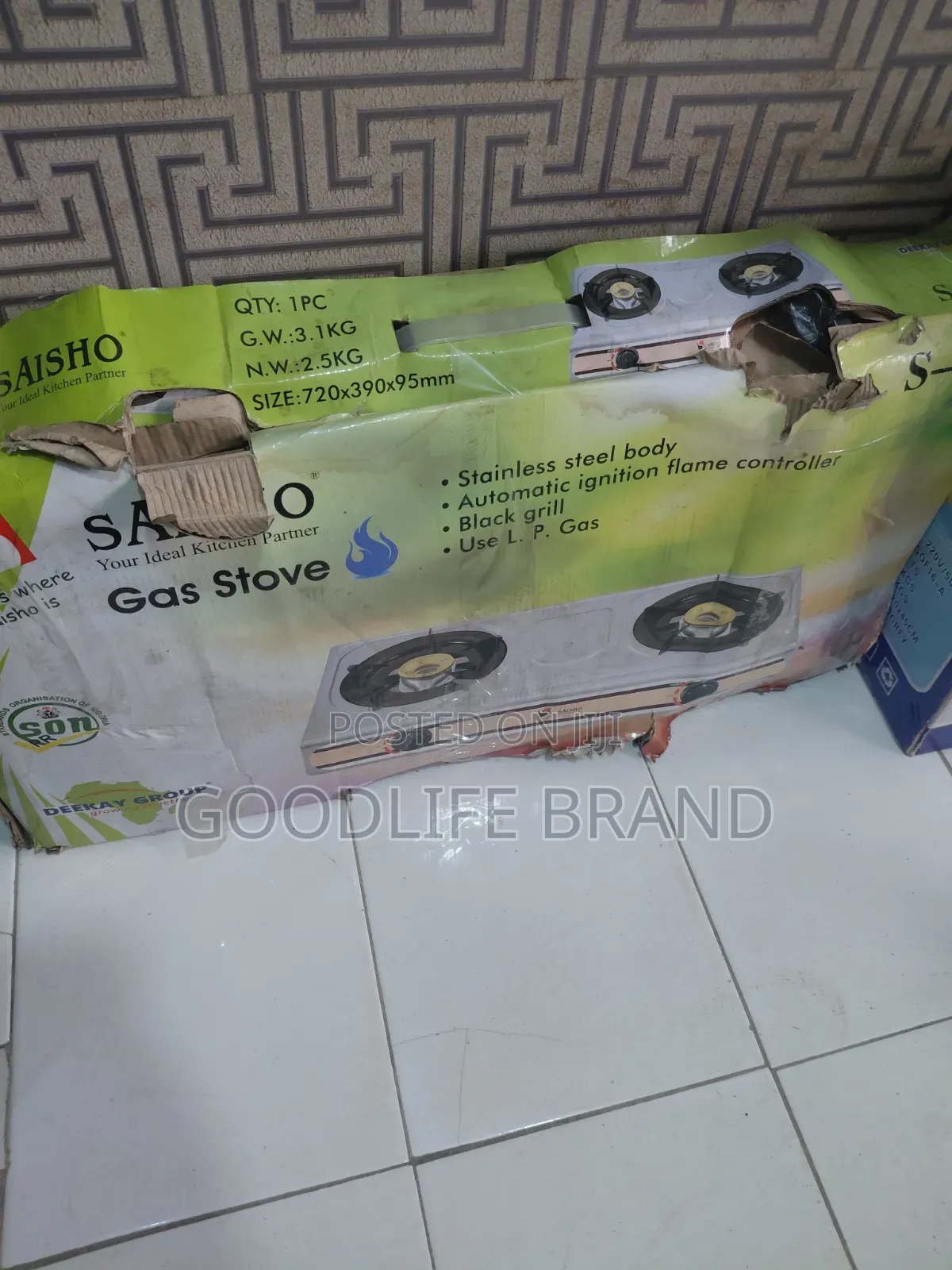 2 Burner Gas Cooker