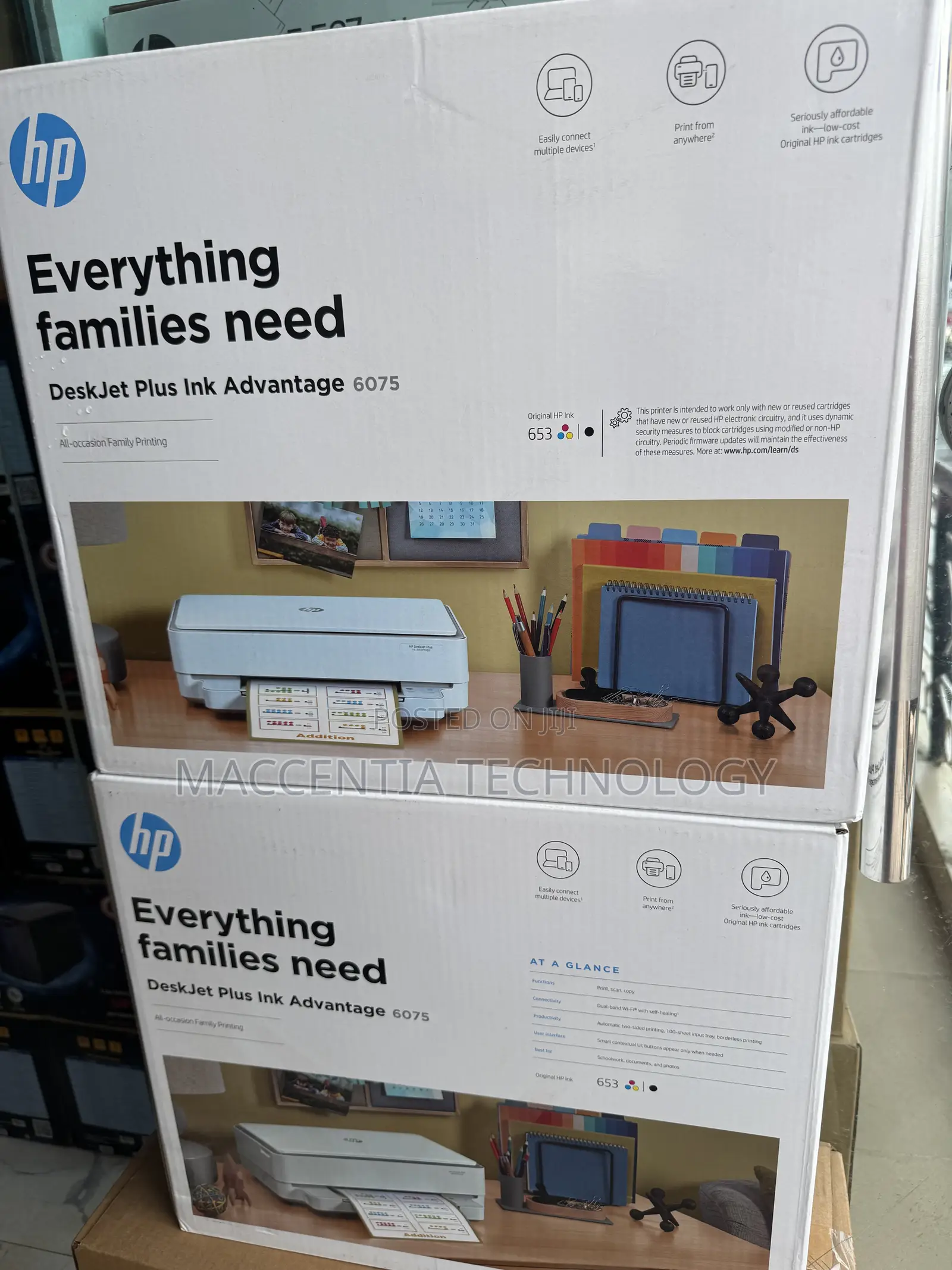 Hp Deskjet Plus Ink Advantage 6075 All-in-One Printer (5se22c)