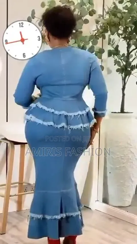 Beautiful Turkey Luxury Two-Piece Denim Skirt
