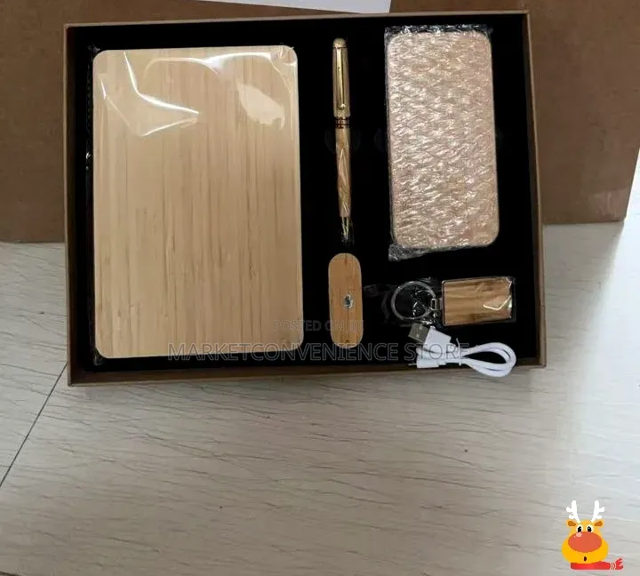 5 In1 Corporate Gift Set Wooden