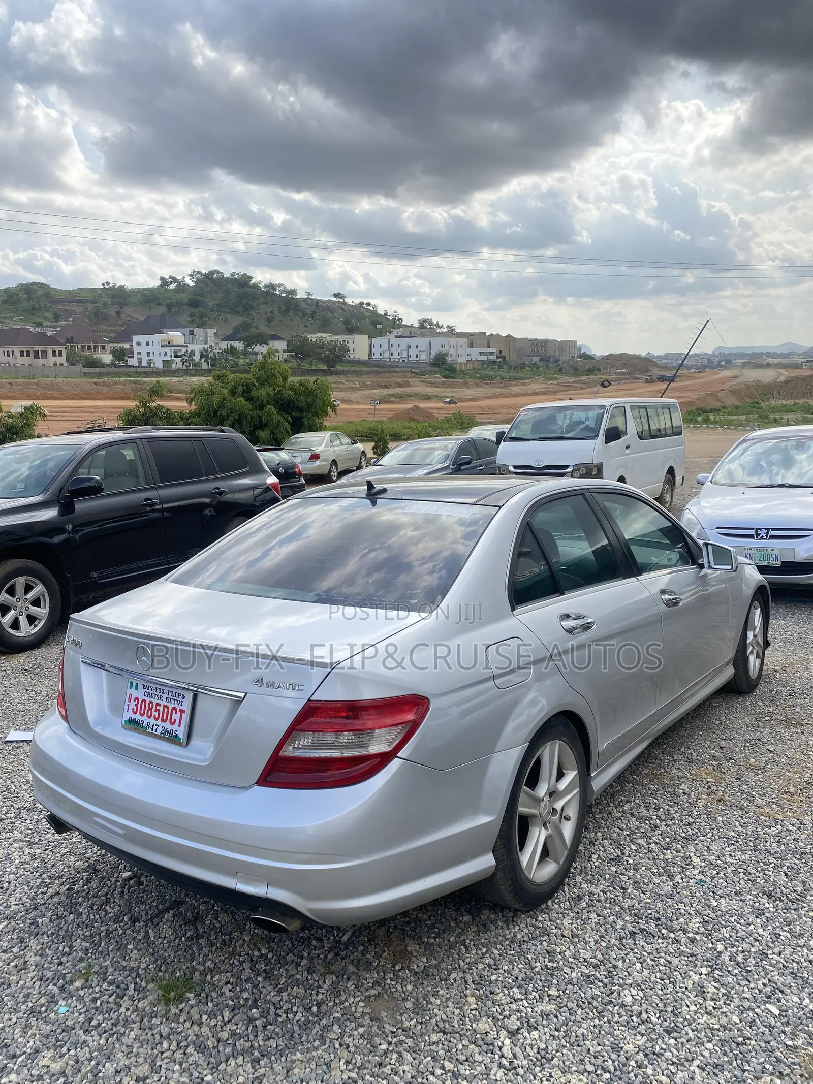Mercedes-Benz C300 Luxury 4Matic Sedan AWD (3.0L 6cyl 7A) 2011 Silver