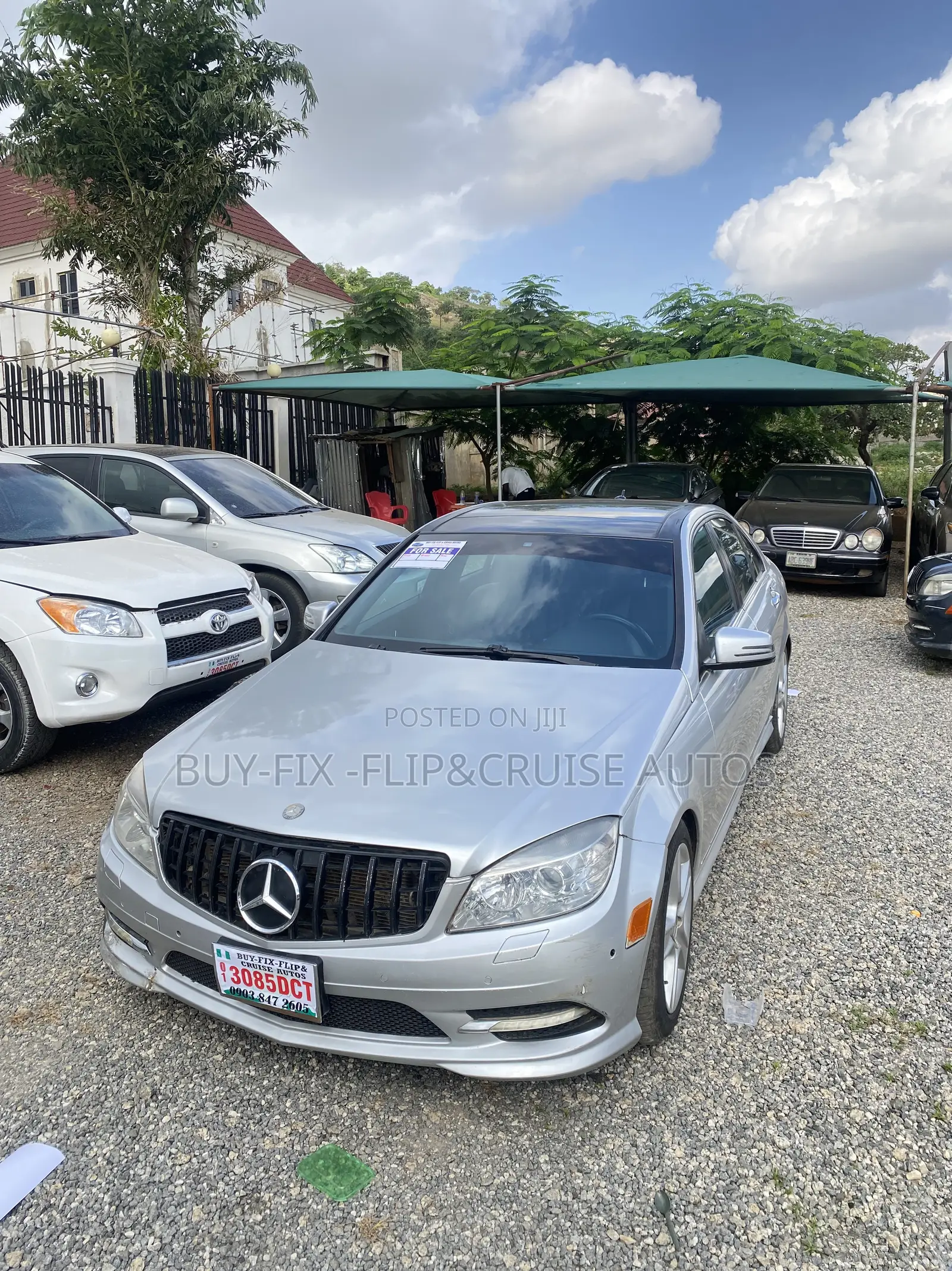 Mercedes-Benz C300 Luxury 4Matic Sedan AWD (3.0L 6cyl 7A) 2011 Silver