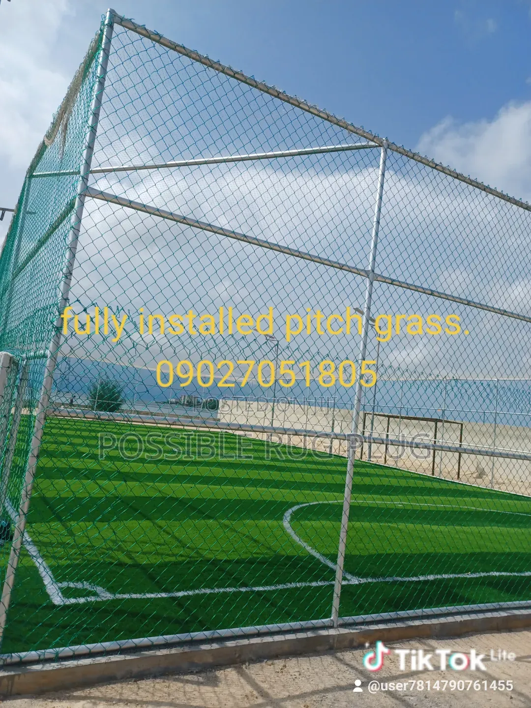 Synthetic Pitch Grass