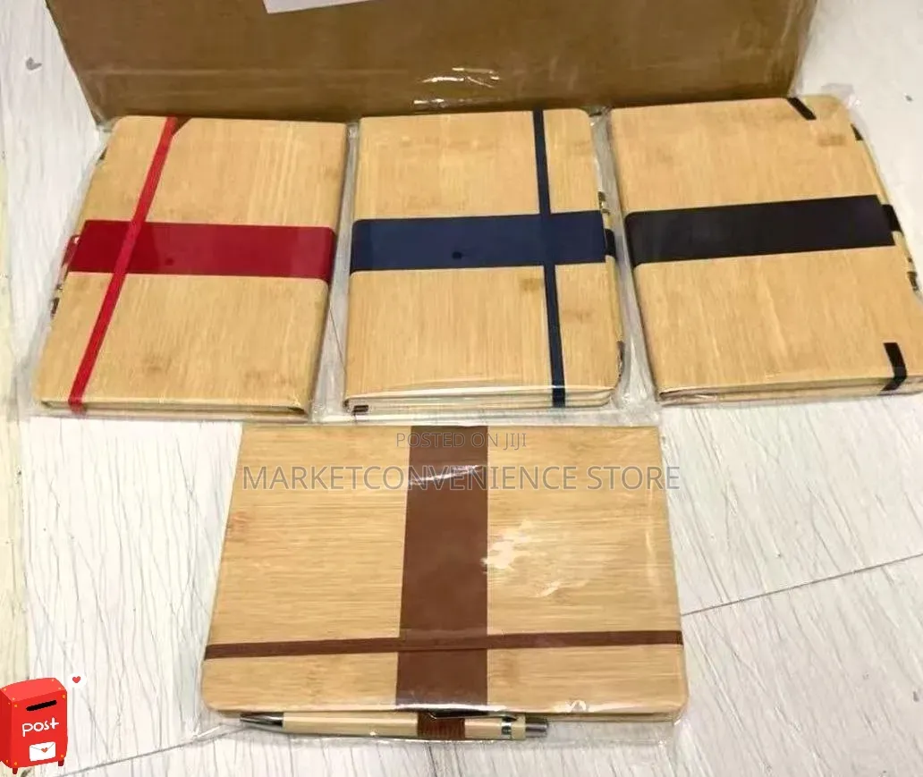 Wooden Notepad and Pen