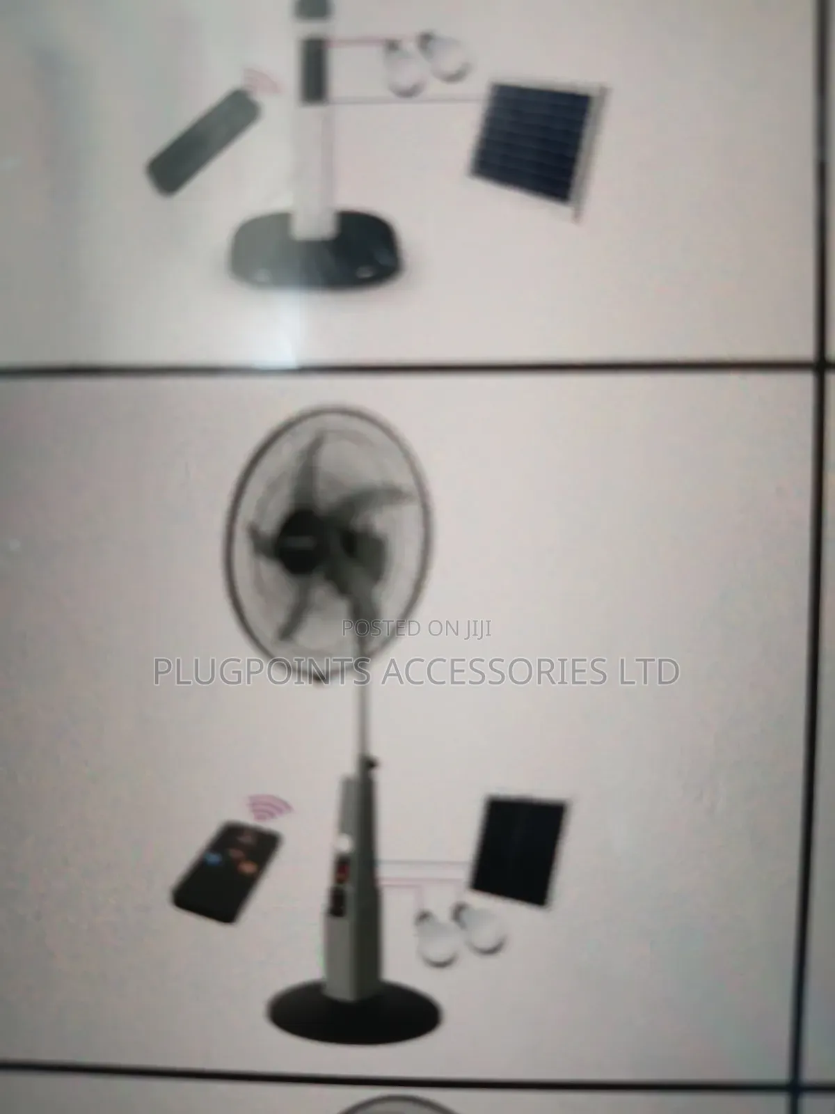 Duravolt Rechargeable Fan 18" 3 in 1