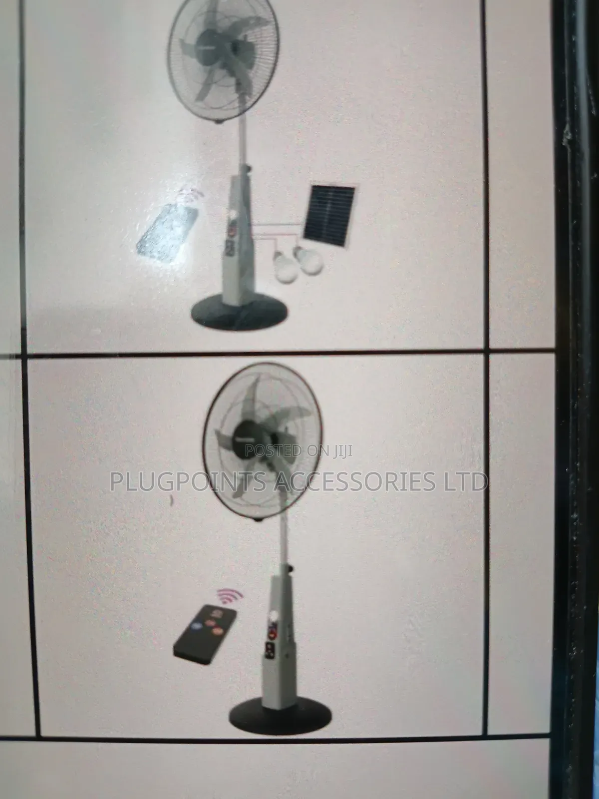 Duravolt Rechargeable Fan 18" 3 in 1