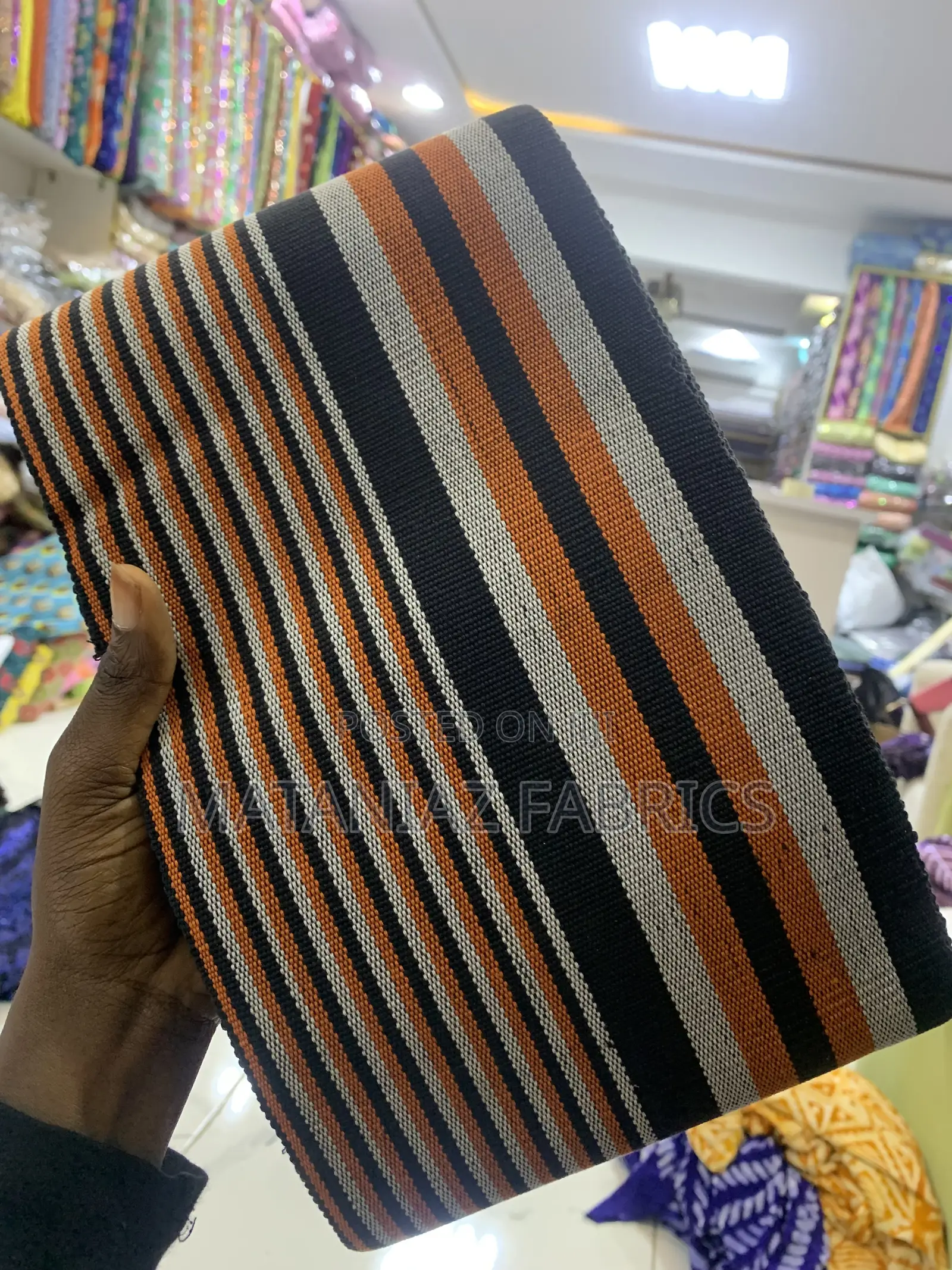 Handwoven Aso Oke Fabric