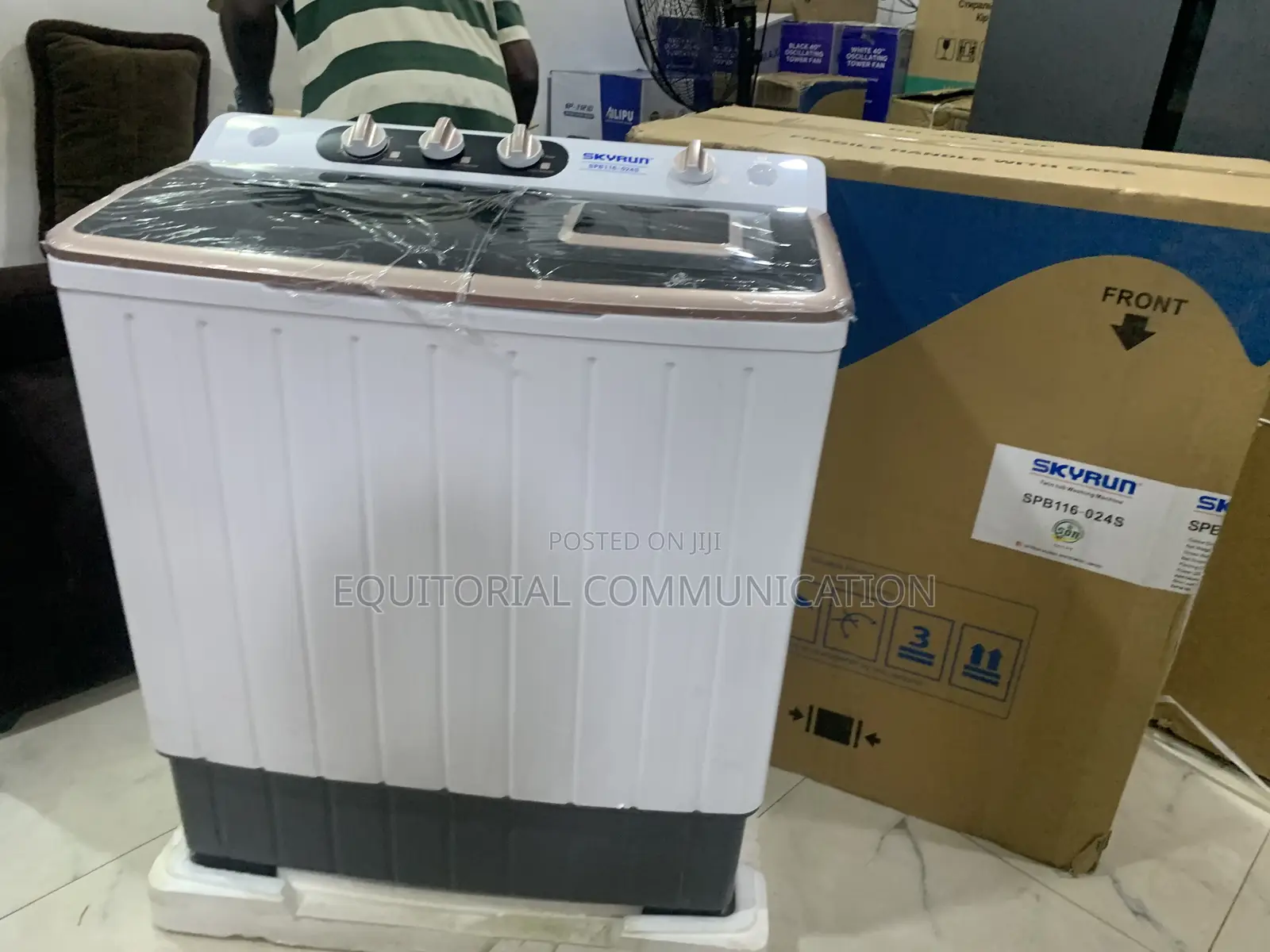 Skyrun Semi-Automatic Laundry Washer 11kg