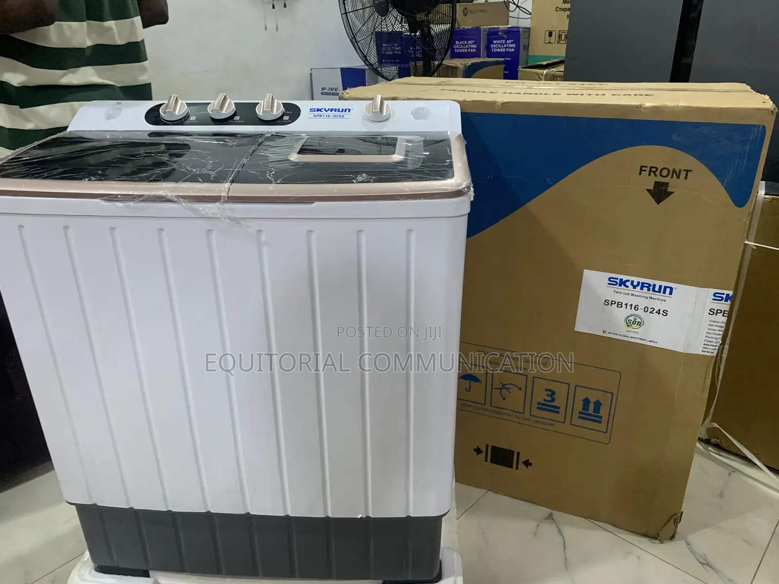 Skyrun Semi-Automatic Laundry Washer 11kg