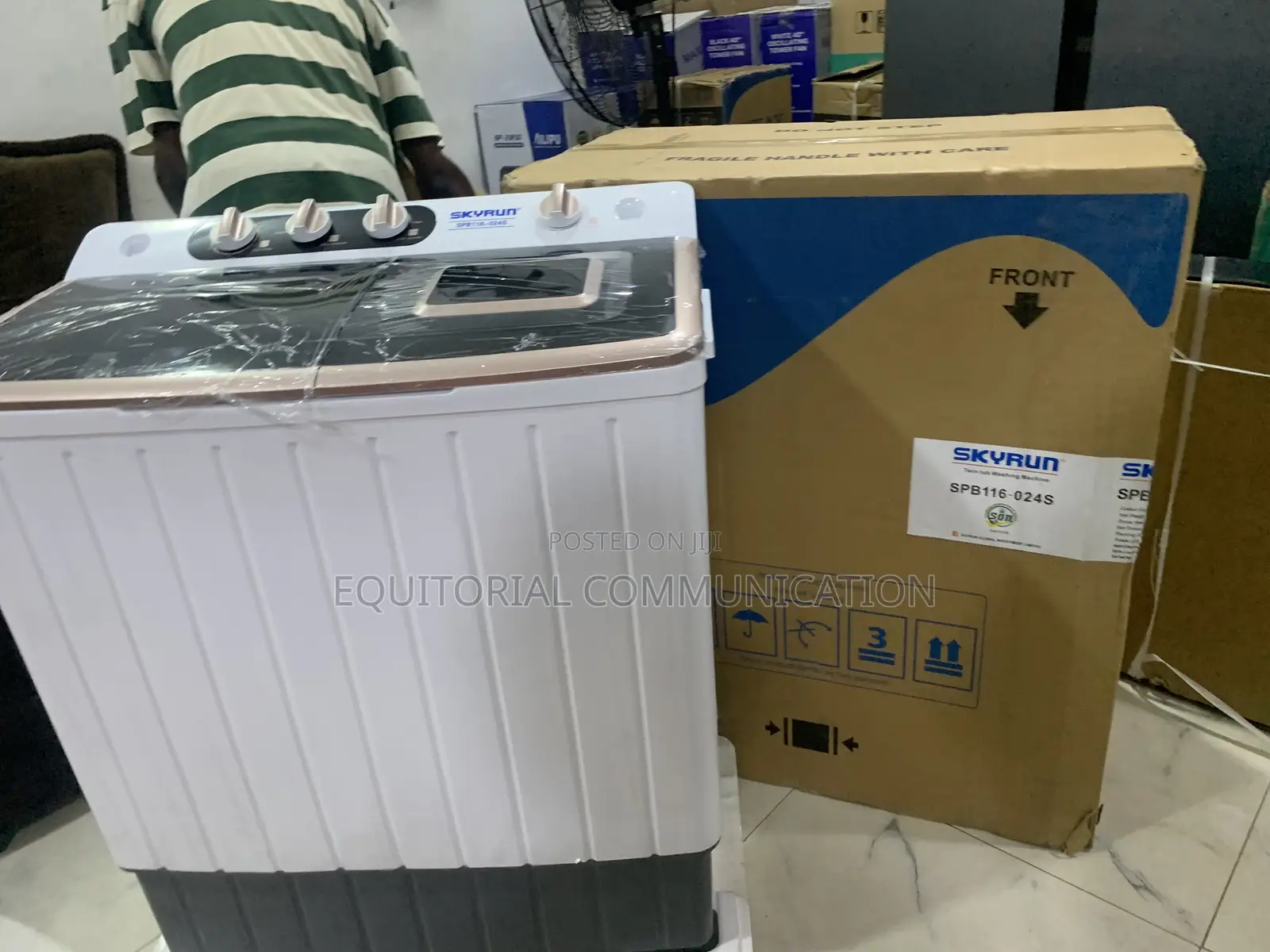 Skyrun 11kg Washer With Efficient Water Usage