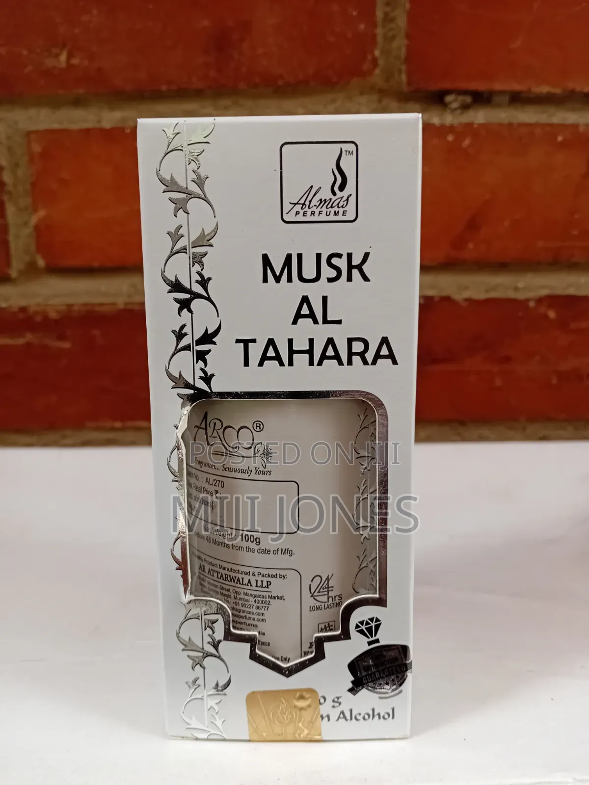Alcohol Free Musk Al Tahara Perfume Oil 100ml for Women