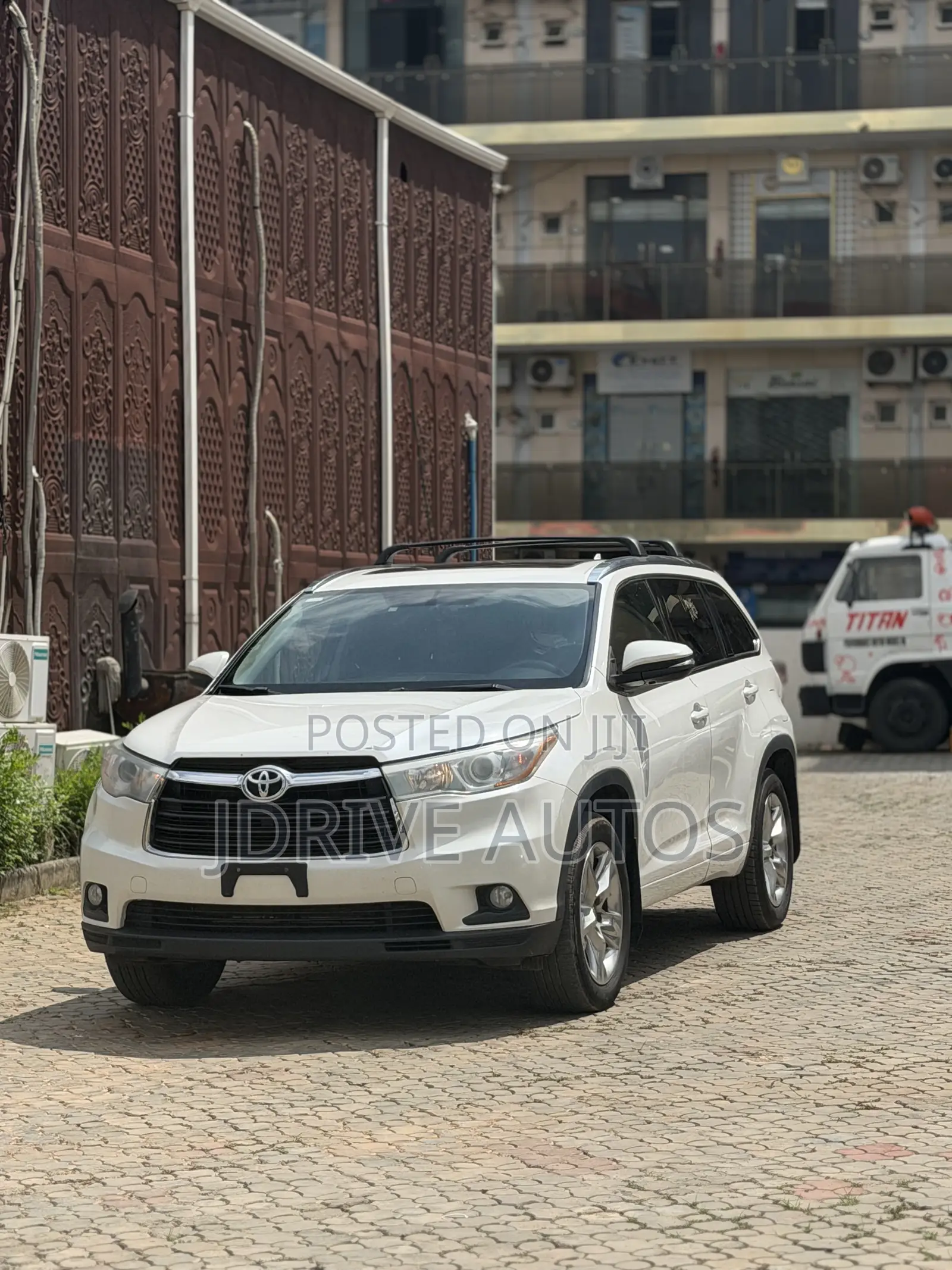 Toyota Highlander Limited V6 4x4 (3.5L 6cyl 6A) 2016 White