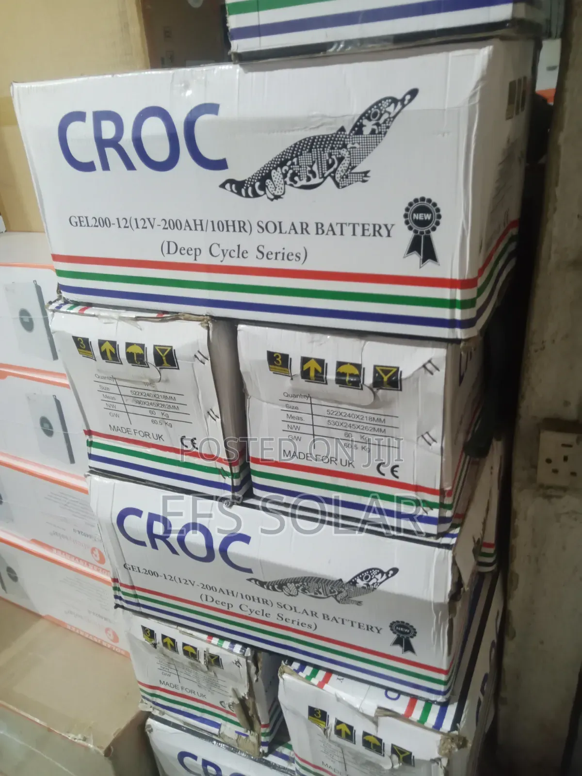 Croc 220ah Dry Cell Battery
