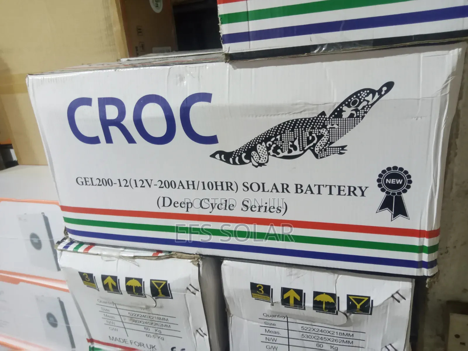 Croc 220ah Dry Cell Battery