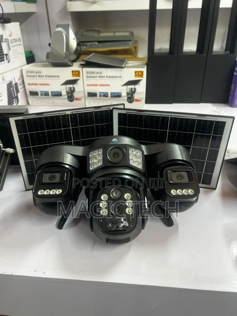 Suntrick True Color View Four Lens Solar PTZ Solar Camera