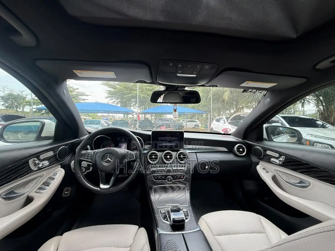 Mercedes-Benz C300 2015 White