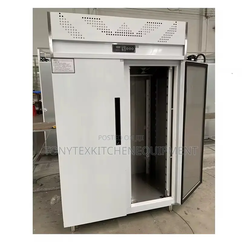 Commercial Double Door Stainless Steel Fridge