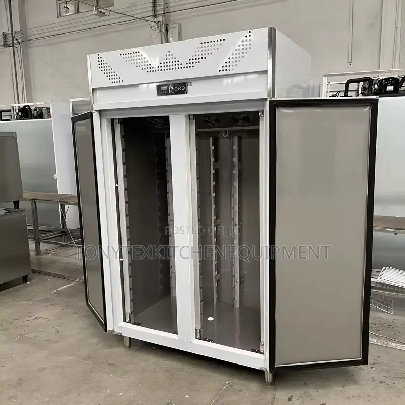 Commercial Double Door Stainless Steel Fridge