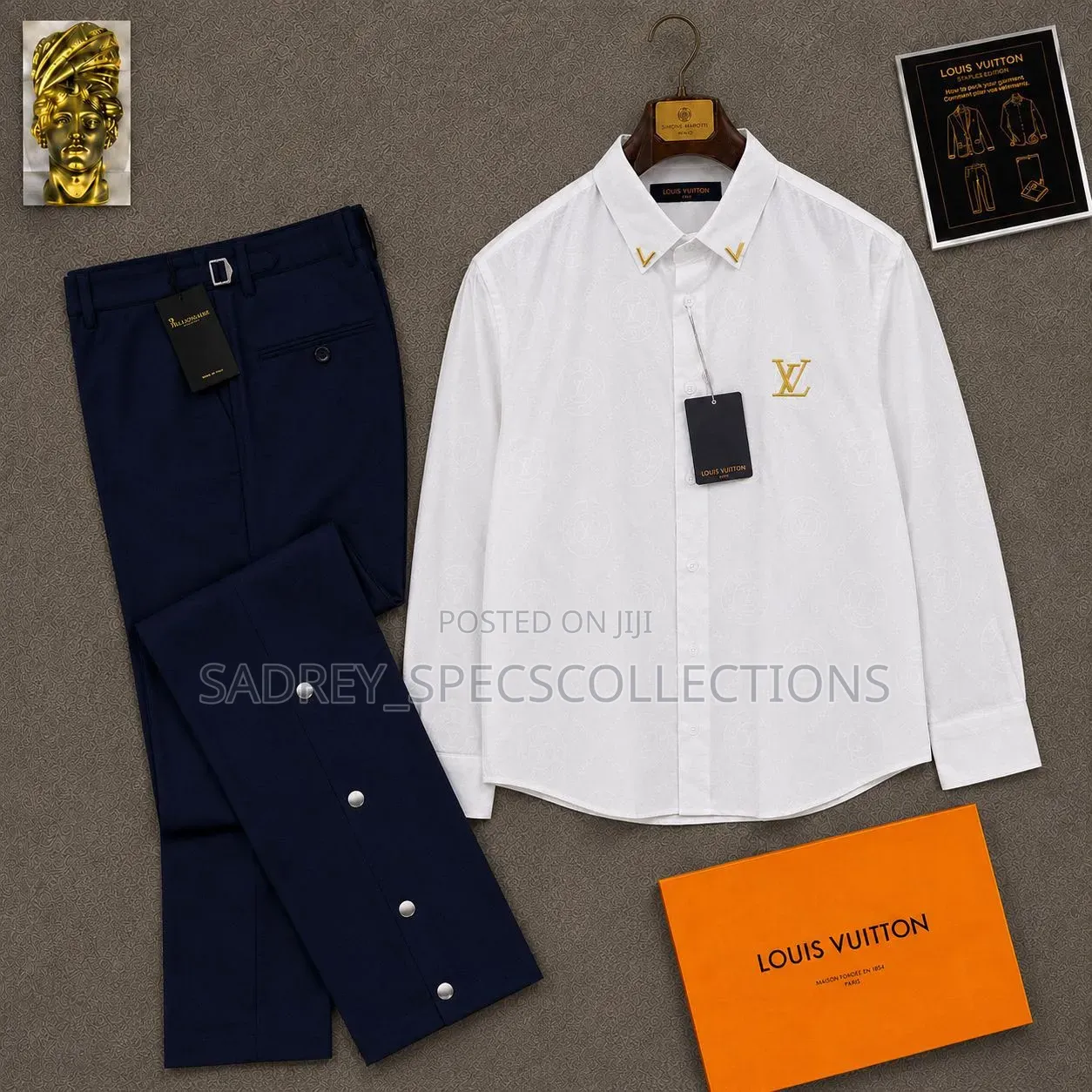 Classic Corporate Wears. Long Sleeve Shirt and Trouser . Button Down