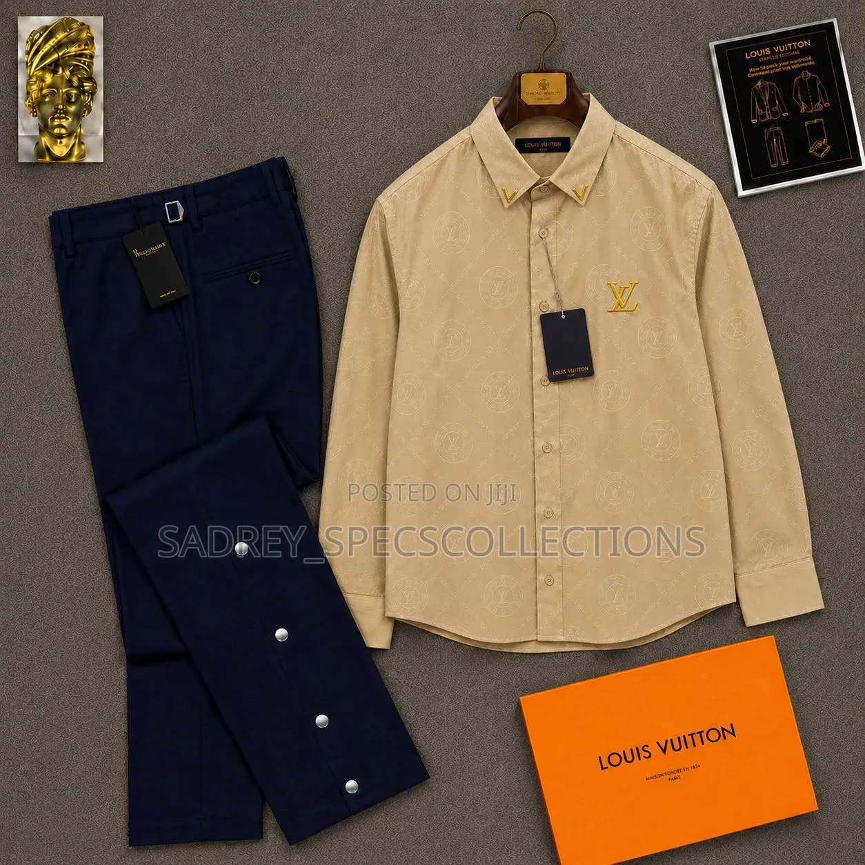 Classic Corporate Wears. Long Sleeve Shirt and Trouser . Button Down