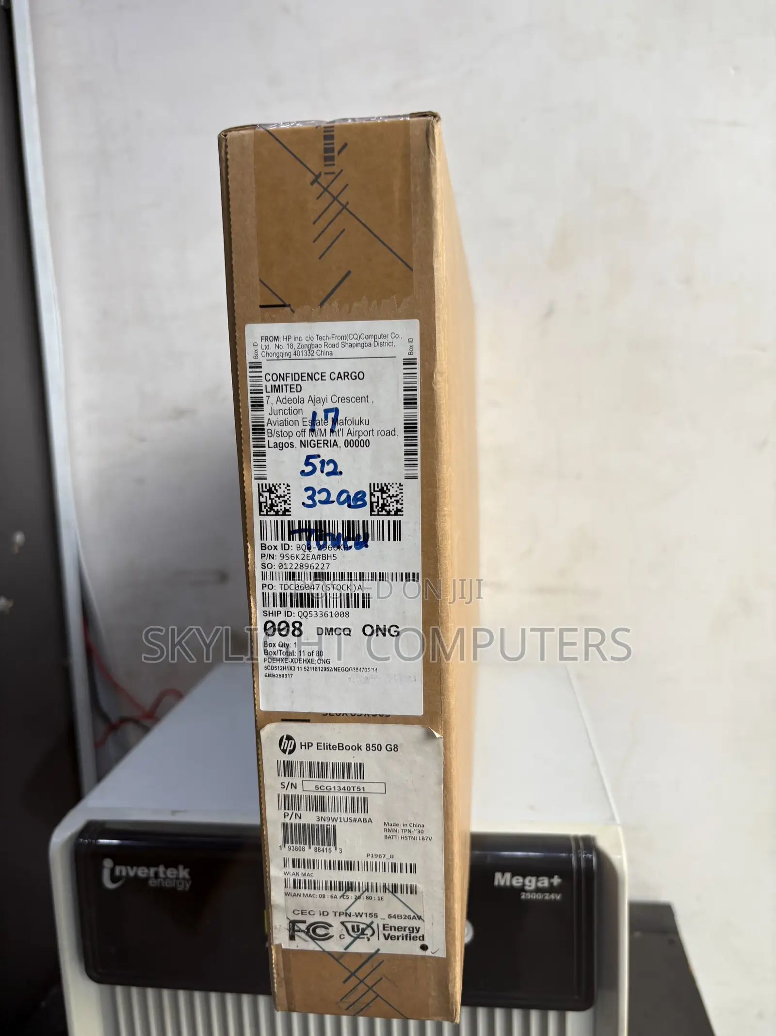 New Laptop HP EliteBook 850 G8 32GB Intel Core i7 SSD 512GB