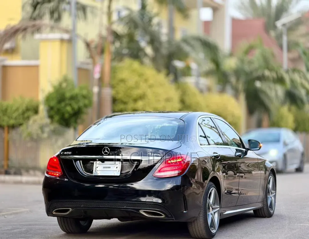 Mercedes-Benz C400 4Matic AWD Sedan (3.0L V6 7A) 2015 Black
