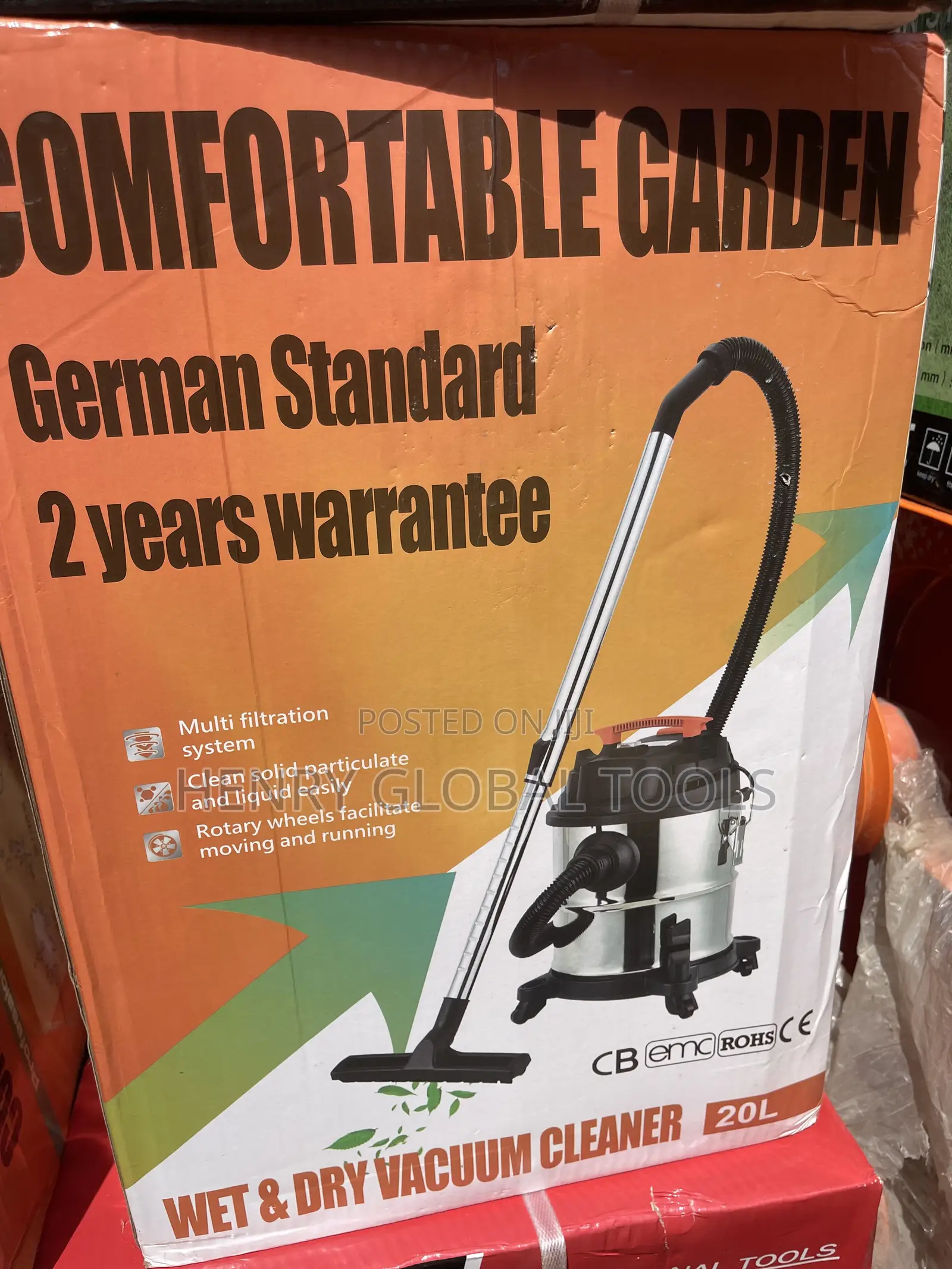 20l Comfortably Garden Vacuum Cleaner Machine