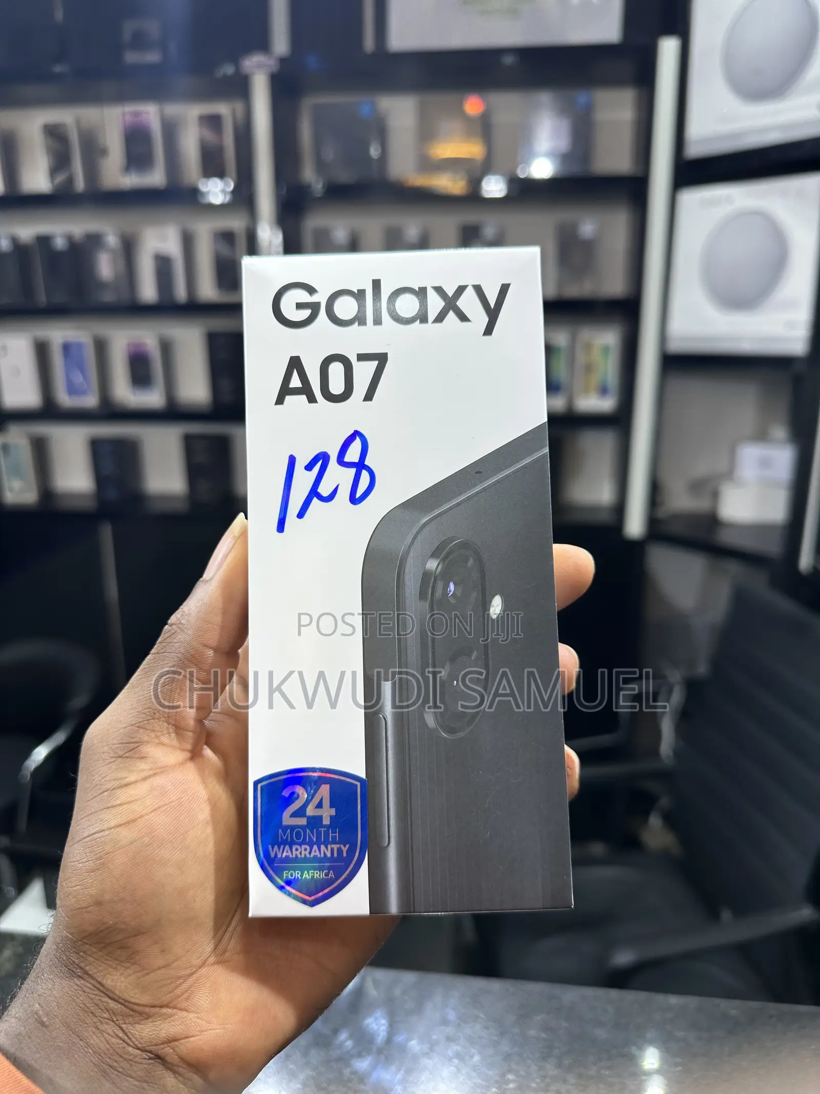 New Samsung Galaxy A07 128 GB Black