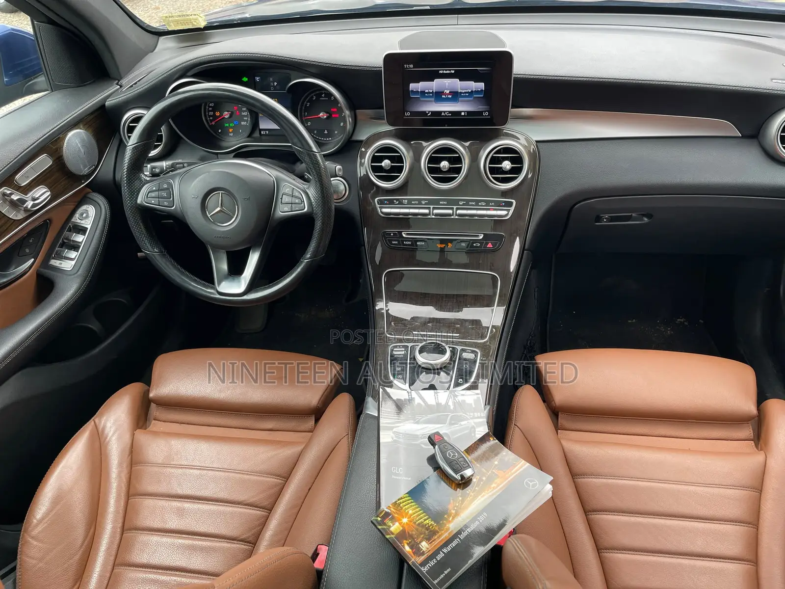 Mercedes-Benz GLC-Class 2019 Blue